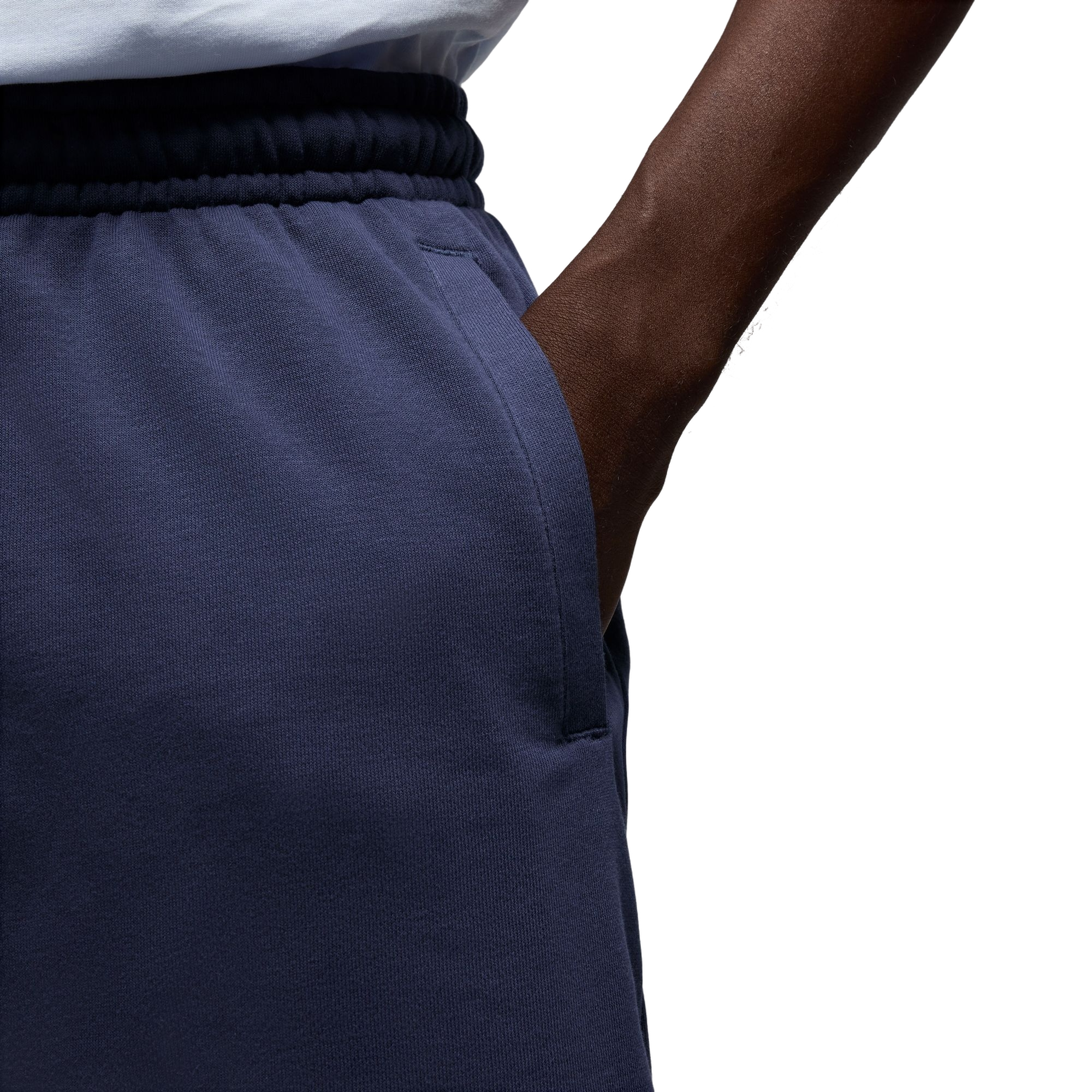 Jordan Men's MVP French Terry Shorts - Navy - NAVY Thumbnail View 3