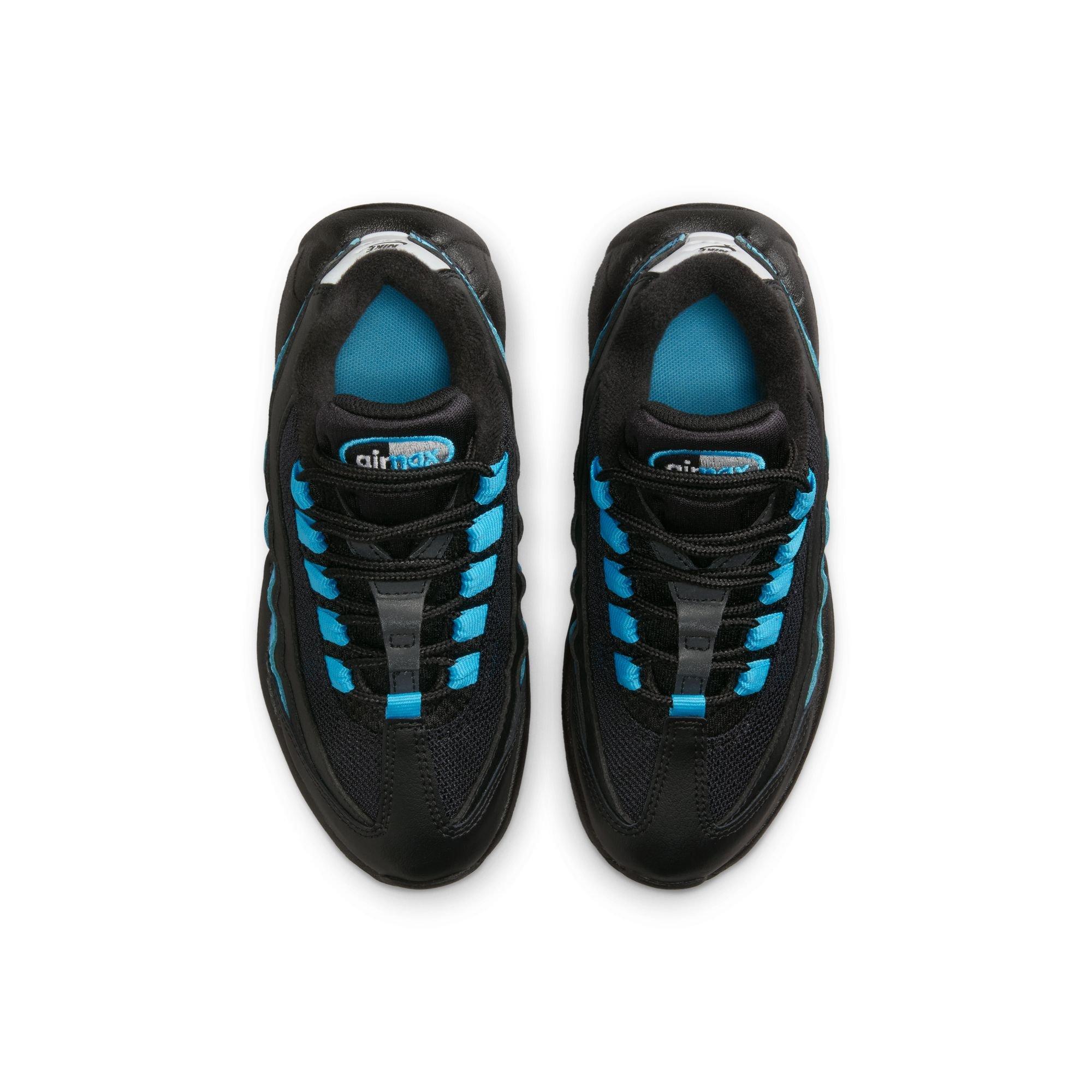 Nike Air Max 95 Preschool Boys' "Black/Baltic Blue/Pearl Grey" Shoe
