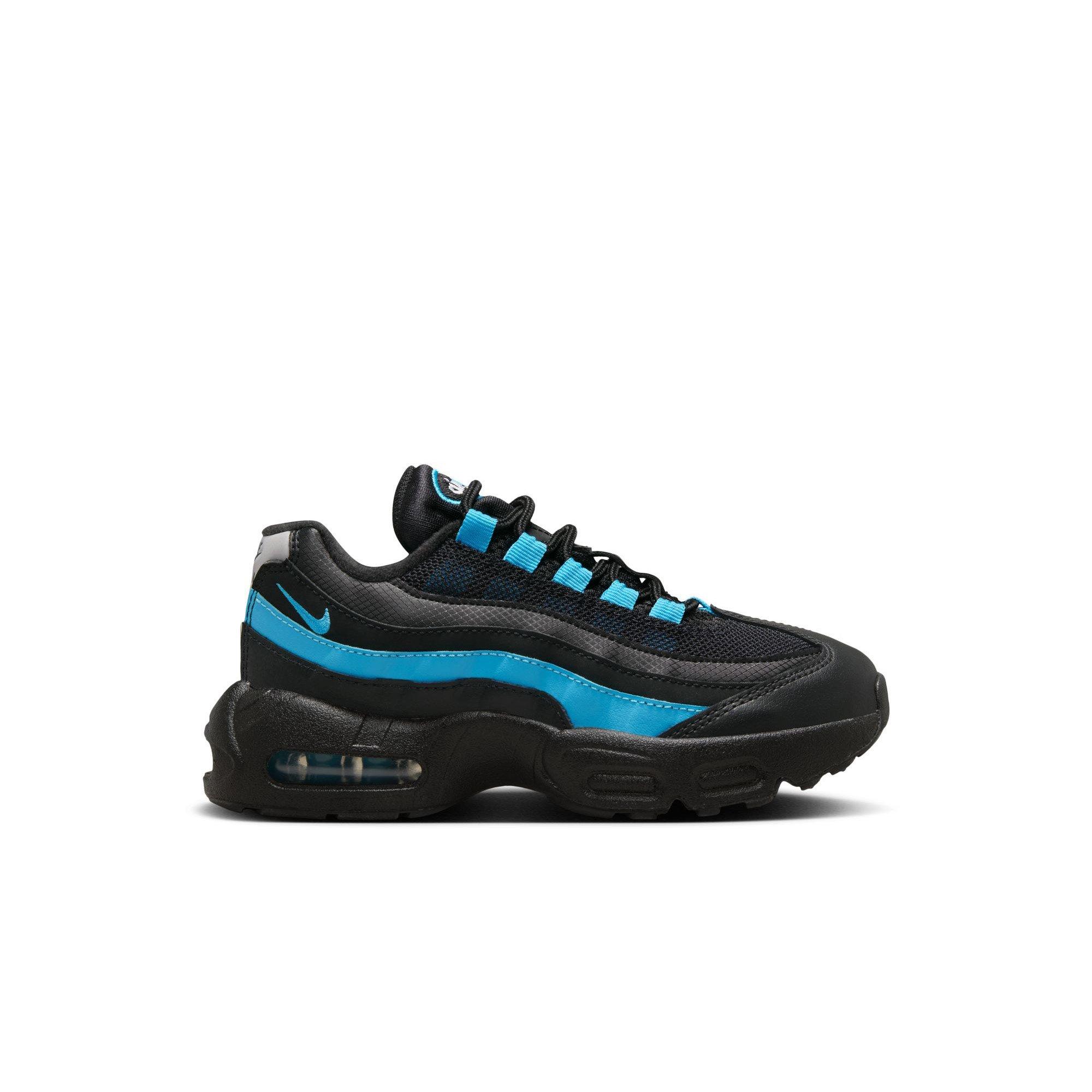 Nike Air Max 95 "Black/Baltic Blue/Pearl Grey" Preschool Boys' Shoe - BLACK/BLUE