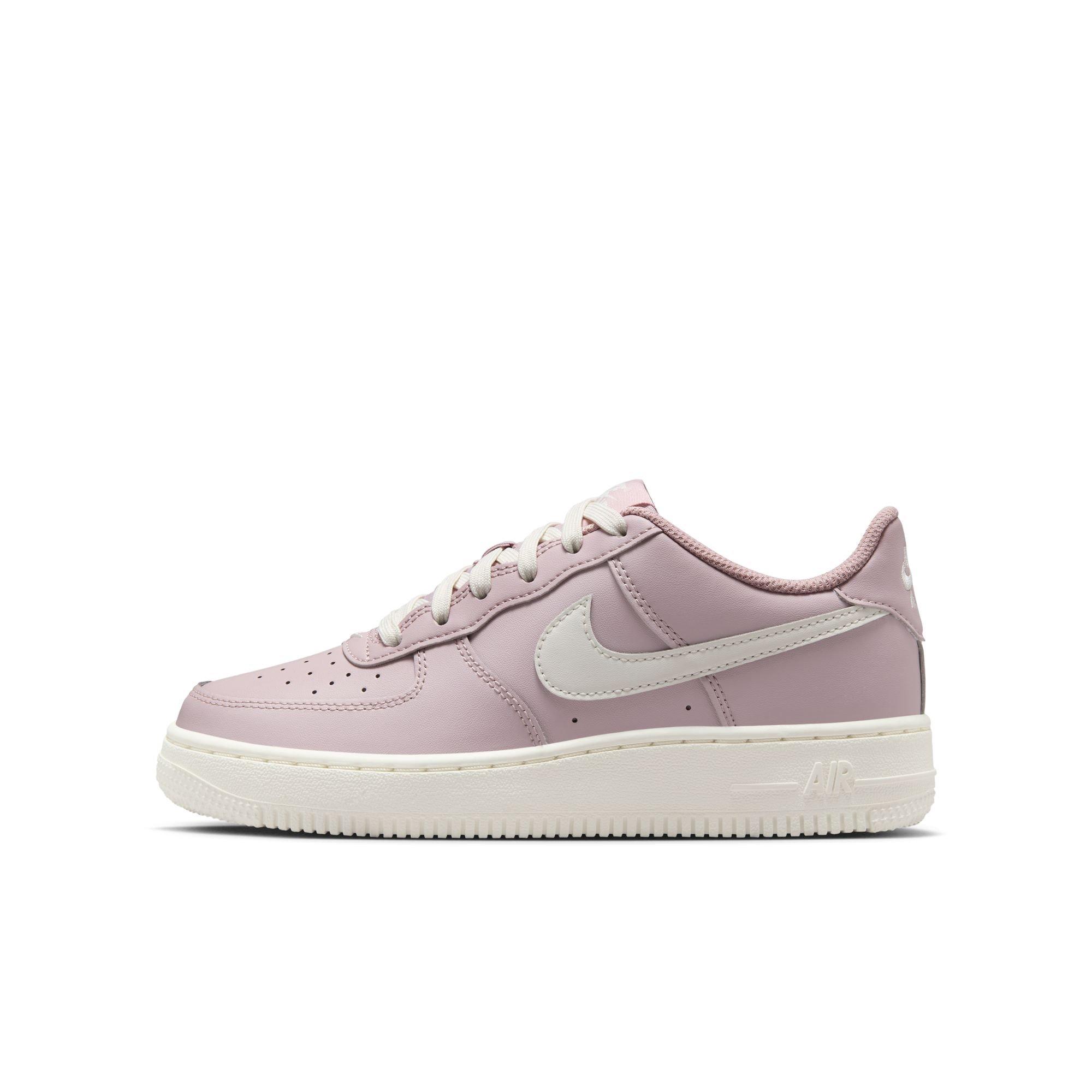 Nike Air Force 1 "Particle Rose/Sail" Preschool Girls' Shoe - PINK/WHITE Thumbnail View 3