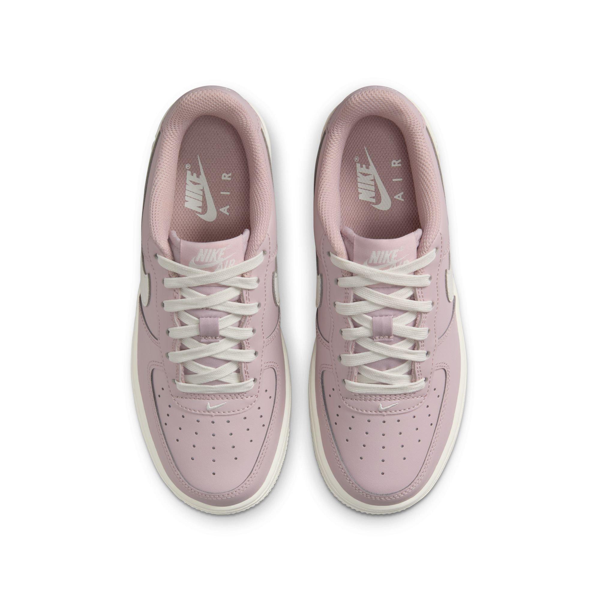 Nike Air Force 1 "Particle Rose/Sail" Preschool Girls' Shoe - PINK/WHITE Thumbnail View 6