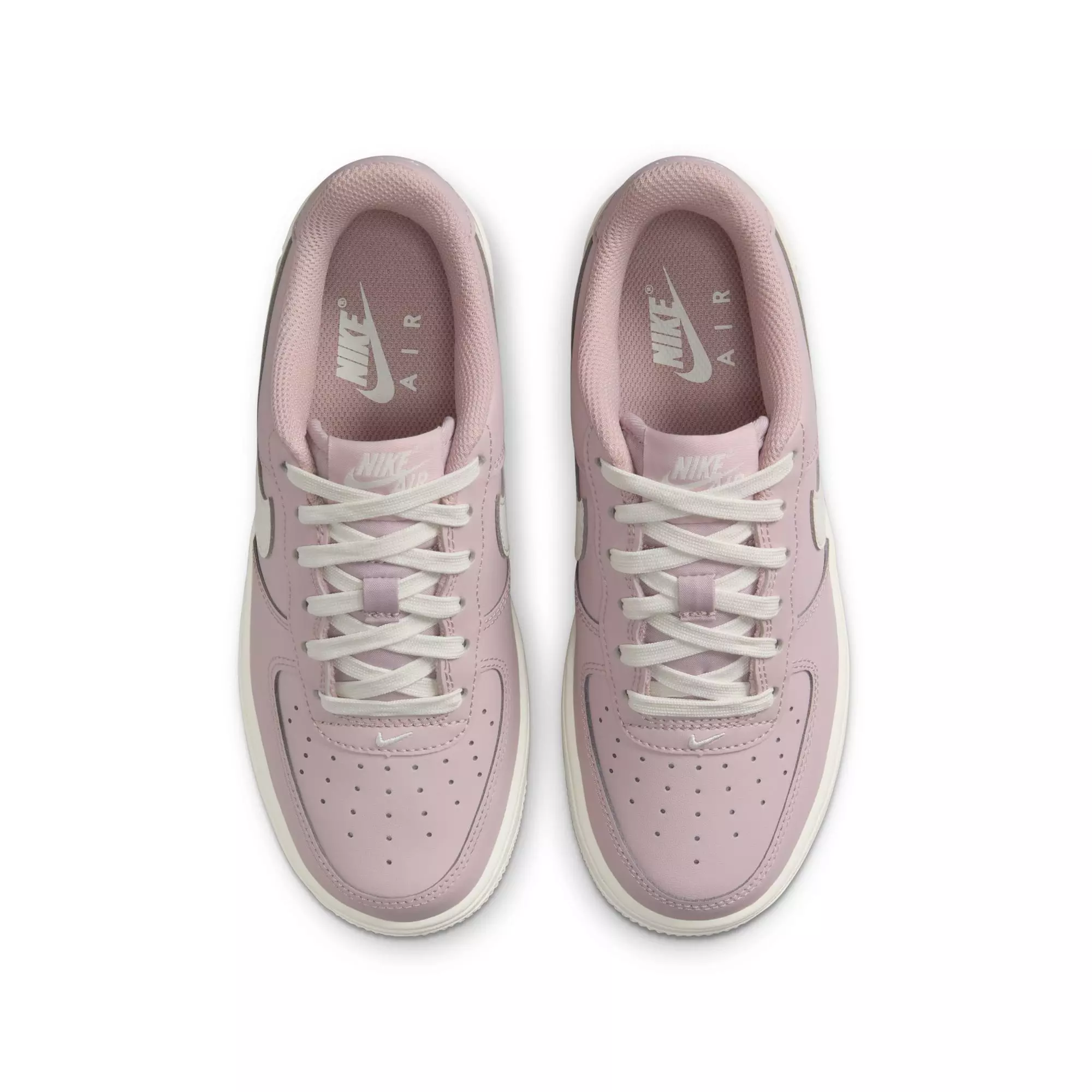 Nike Air Force 1 "Particle Rose/Sail" Preschool Girls' Shoe - PINK/WHITE