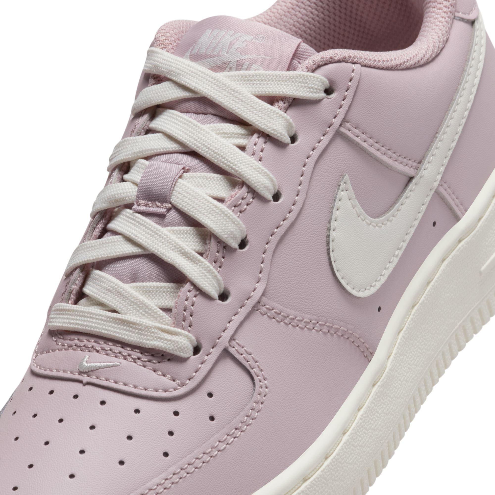 Nike Air Force 1 "Particle Rose/Sail" Preschool Girls' Shoe - PINK/WHITE Thumbnail View 10