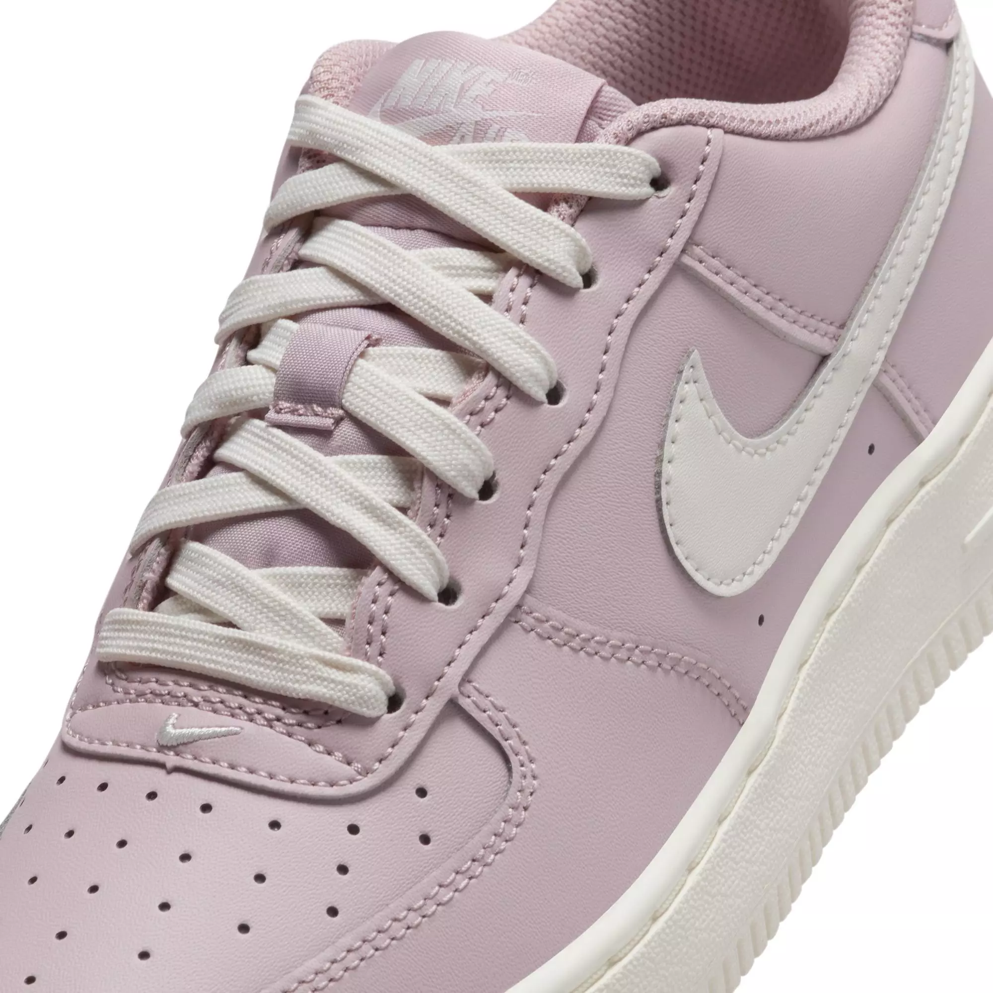 Nike Air Force 1 "Particle Rose/Sail" Preschool Girls' Shoe - PINK/WHITE
