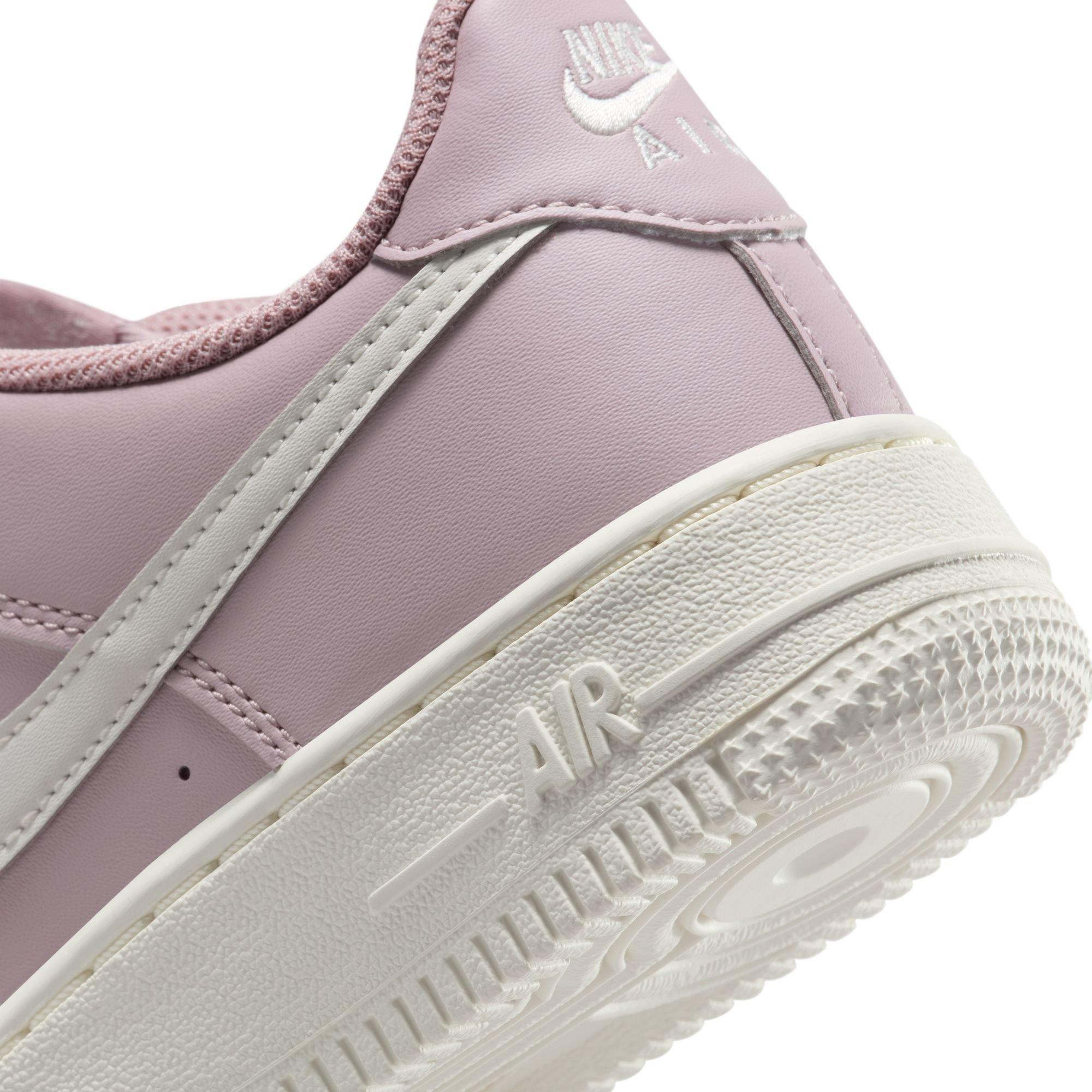Nike Air Force 1 "Particle Rose/Sail" Preschool Girls' Shoe - PINK/WHITE Thumbnail View 11