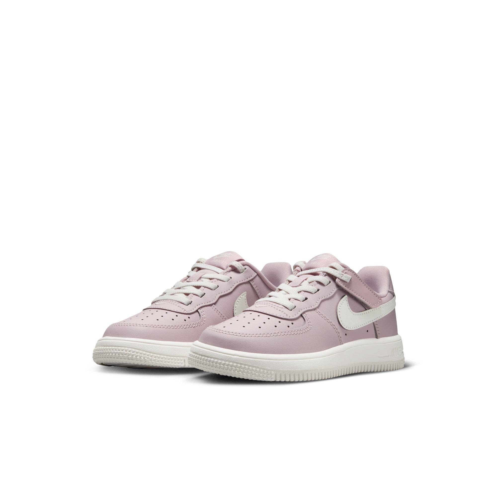 Nike Air Force 1 Low EasyOn Preschool Girls' "Particle Rose/Sail" Shoe