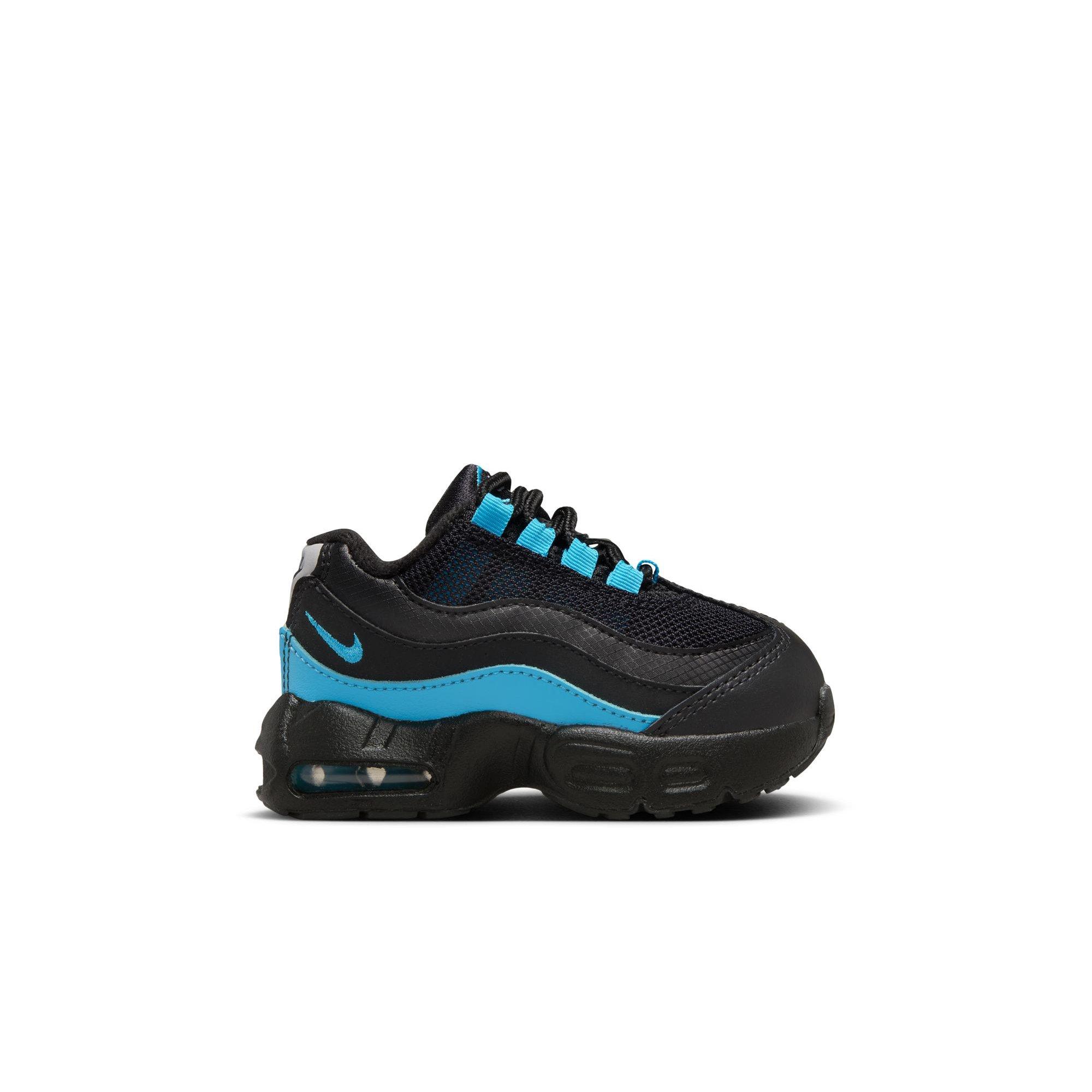 Nike Air Max 95 Recraft "Black/Baltic Blue/Black/Pearl Grey" Toddler Boys' Shoe - BLACK/BLUE