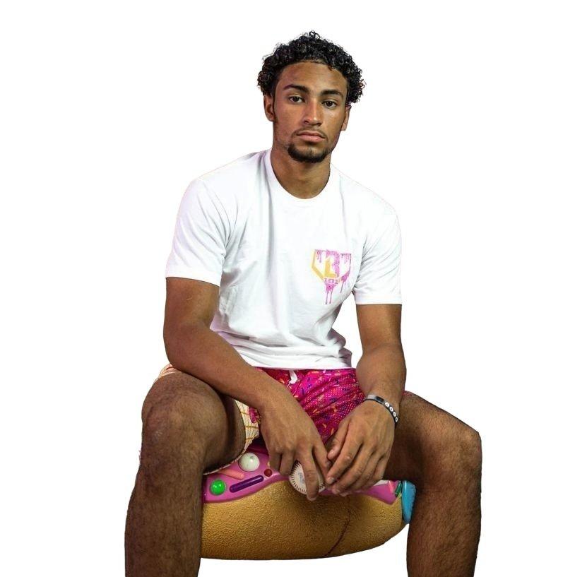 Baseball Lifestyle 101 Ice Cream Big Boys' Strawberry Tee