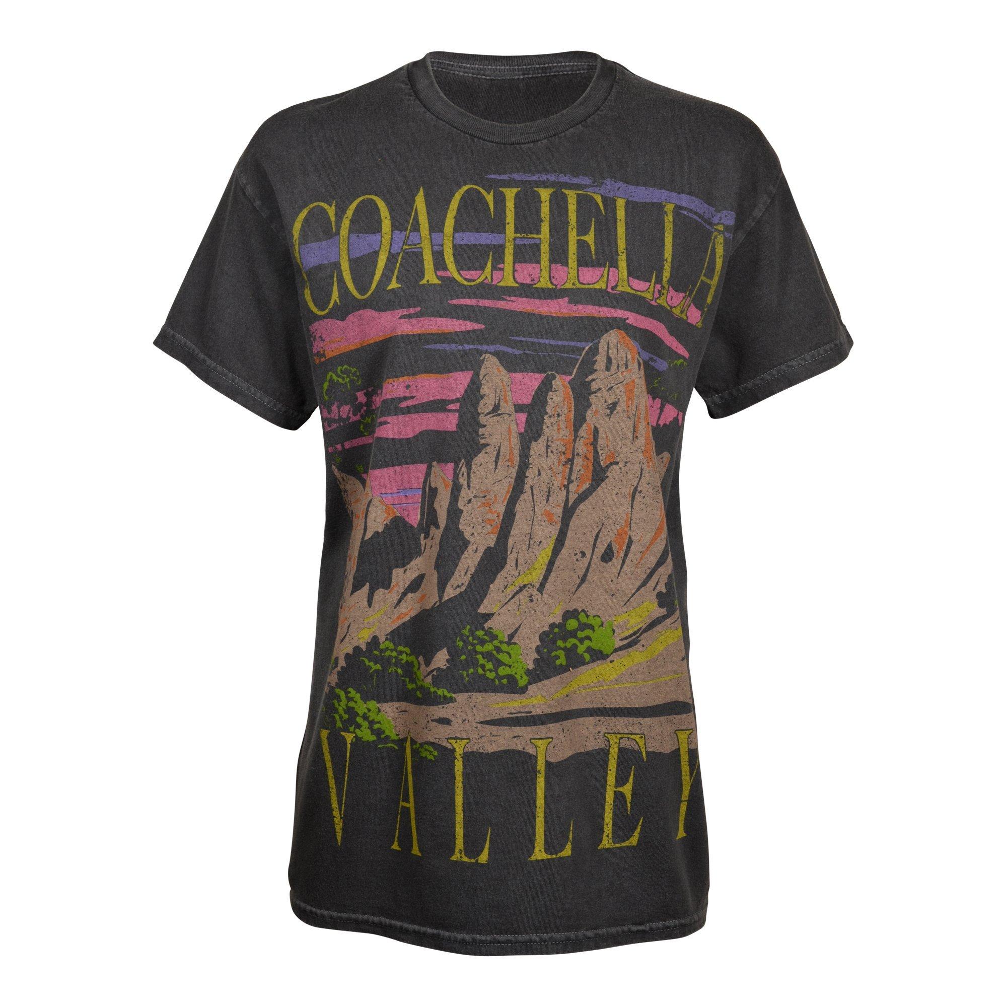 Philcos Women's Coachella Valley Tee - CHARCOAL Thumbnail View 1