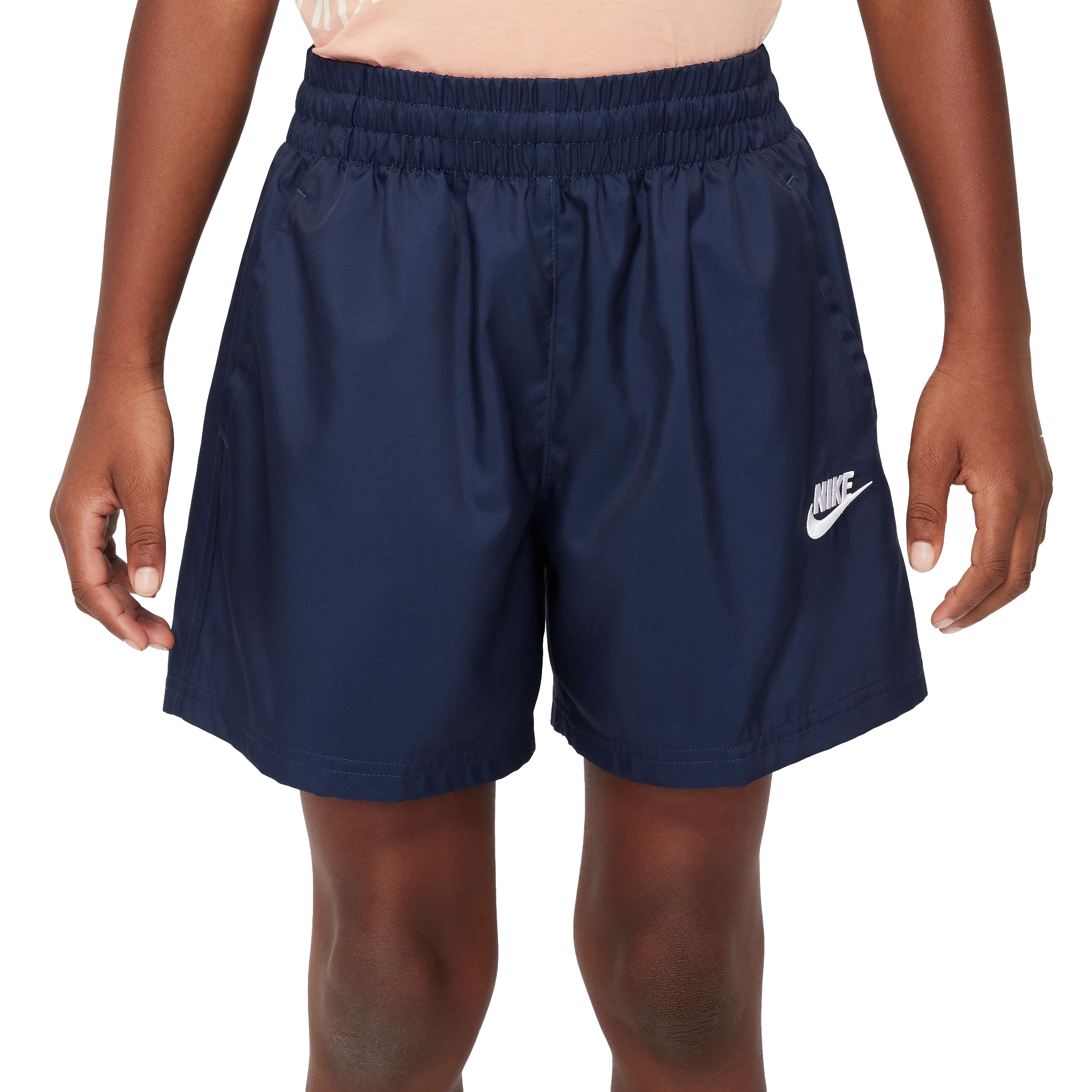 Nike Big Boys' Sportswear Woven 4.5" Shorts-Navy - NAVY