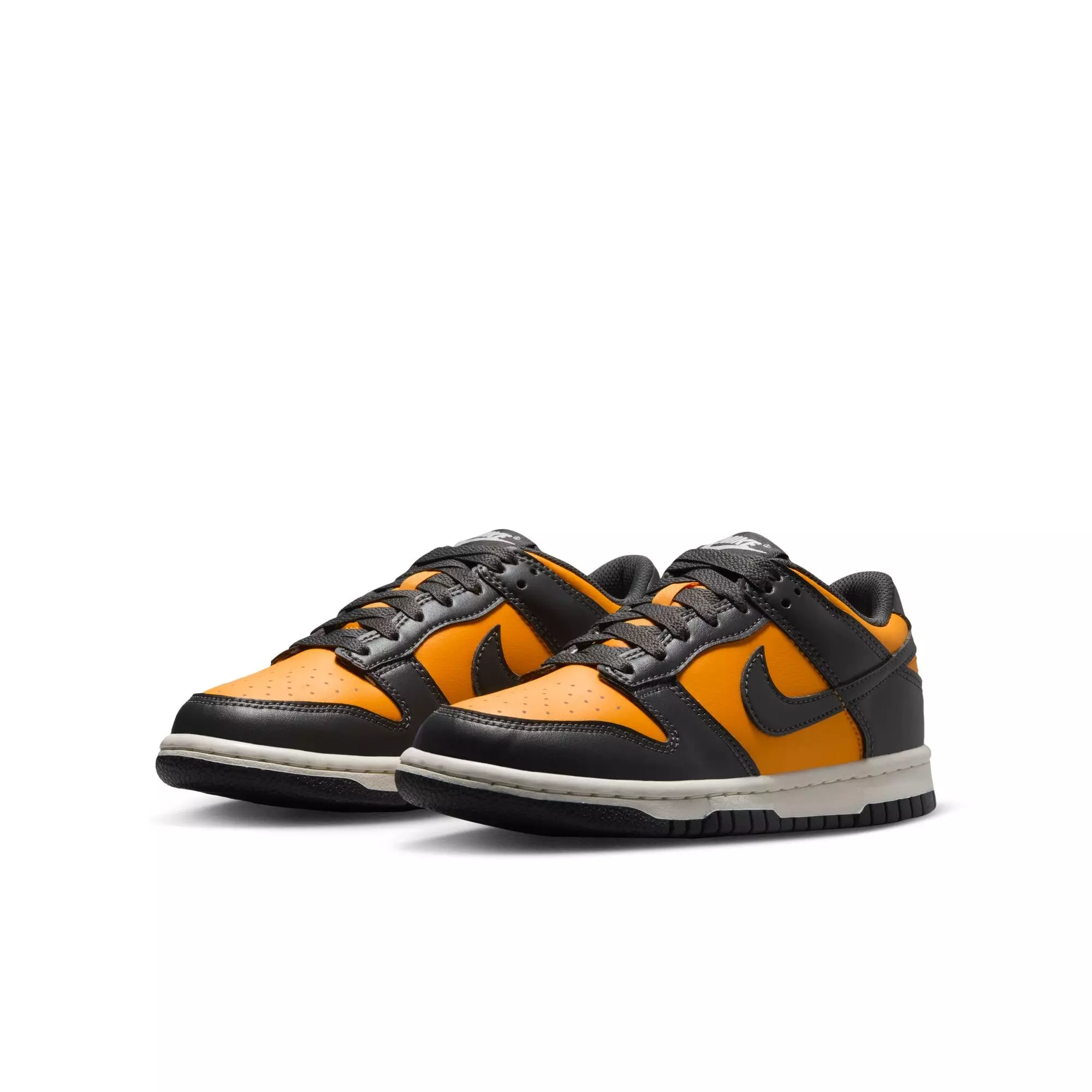 Nike Dunk Low "Sundial/Anthracite/Sail" Grade School Boys' Shoe - YELLOW/BLACK