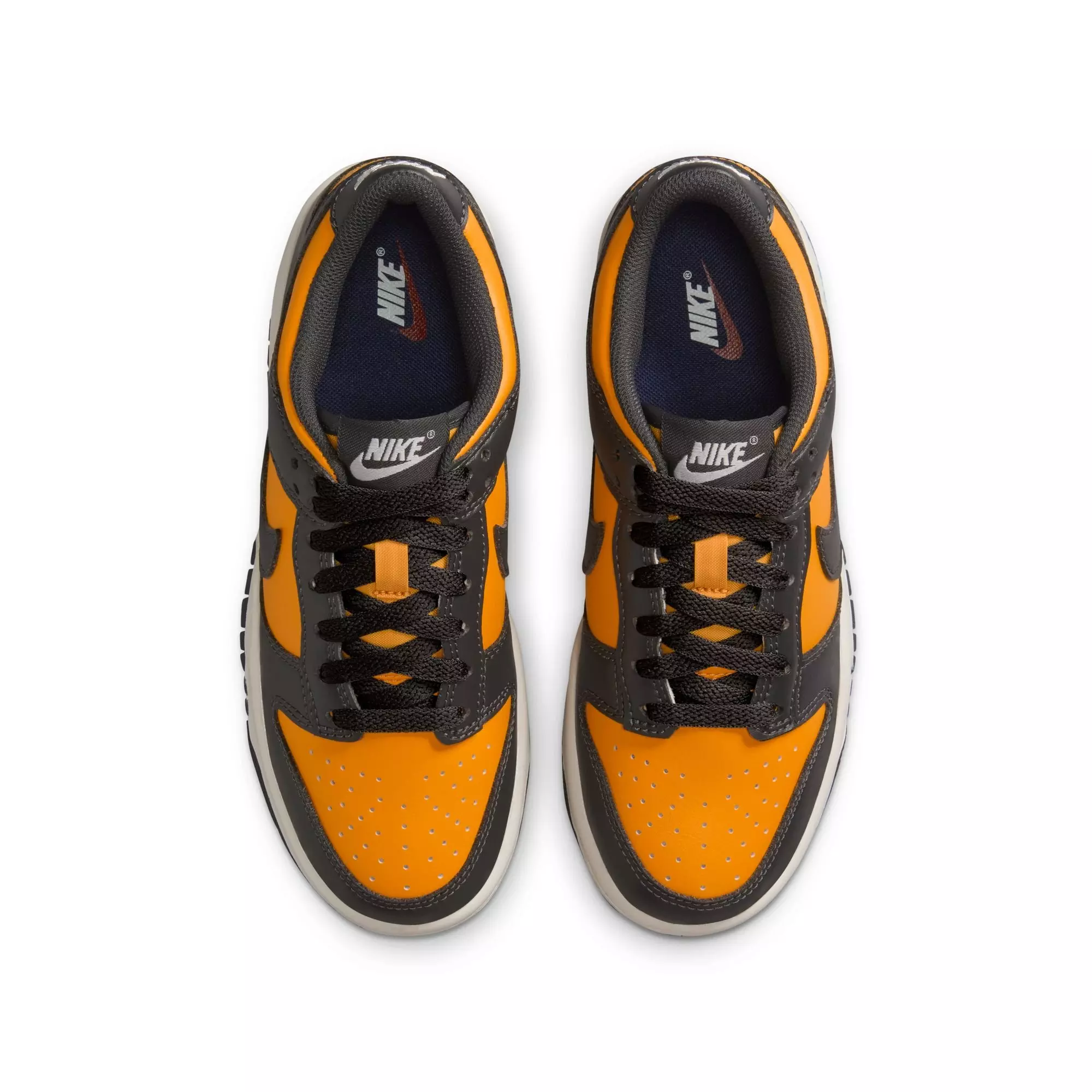 Nike Dunk Low "Sundial/Anthracite/Sail" Grade School Boys' Shoe - YELLOW/BLACK
