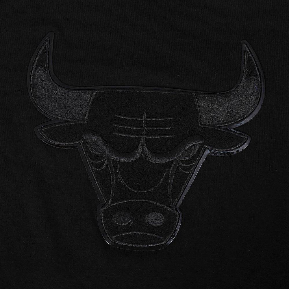 Pro Standard Men's Chicago Bulls Retro 3 "Black Cat" Short Sleeve Tee-Black - BLACK Thumbnail View 3