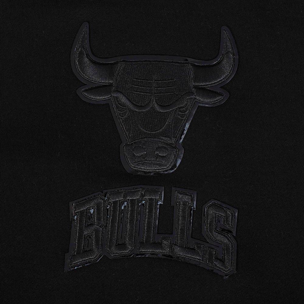 Pro Standard Men's Chicago Bulls Retro 3 "Black Cat" Hoodie-Black - BLACK Thumbnail View 3