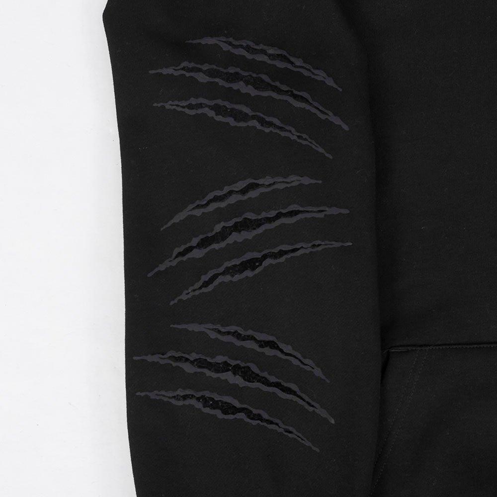 Pro Standard Men's Chicago Bulls Retro 3 "Black Cat" Hoodie-Black - BLACK Thumbnail View 4