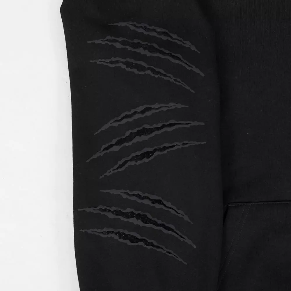 Pro Standard Men's Chicago Bulls Retro 3 "Black Cat" Hoodie-Black - BLACK