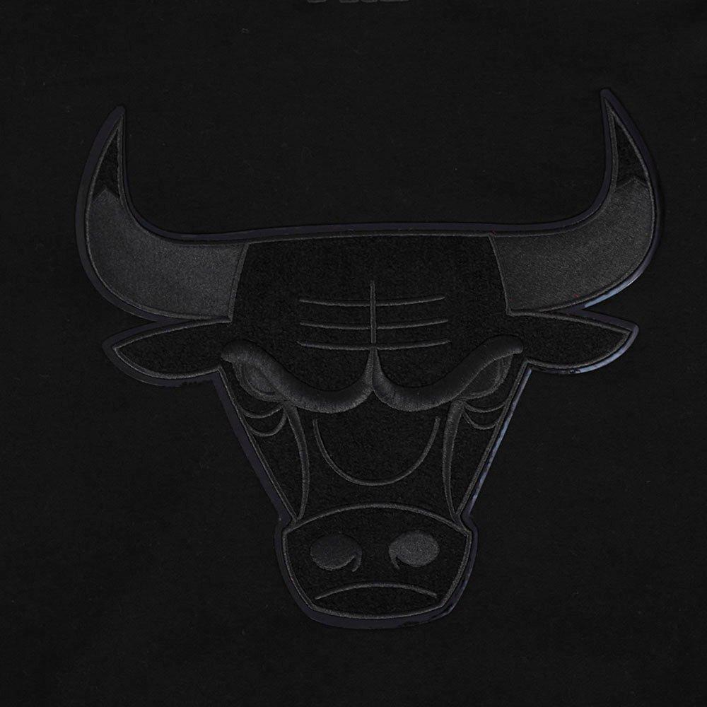 Pro Standard Men's Chicago Bulls Retro 3 "Black Cat" Hoodie-Black - BLACK Thumbnail View 5