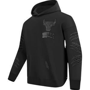 Pro Standard Men's Chicago Bulls Retro 3 "Black Cat" Hoodie-Black
