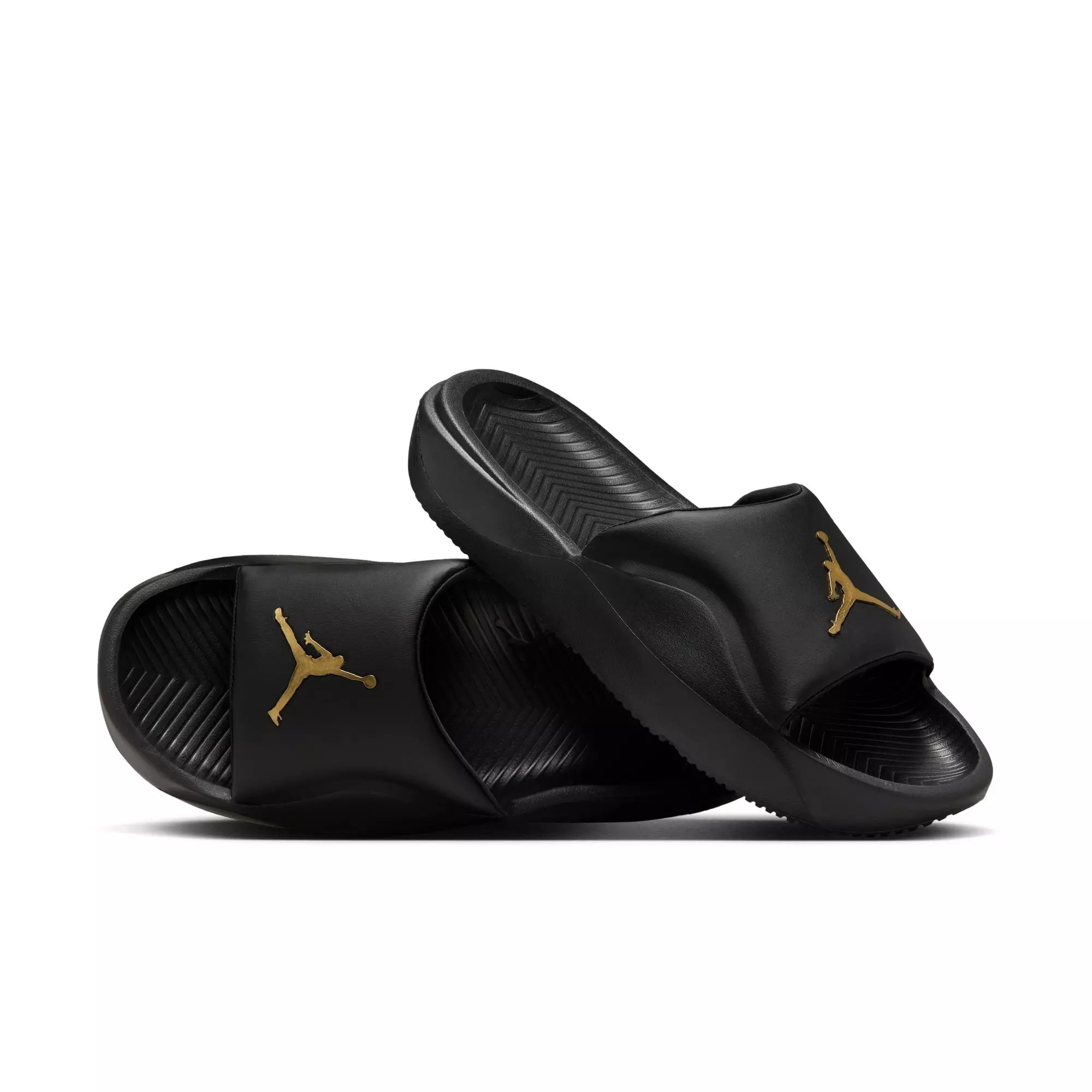 Jordan Franchise "Black/Metallic Gold" Men's Slide - BLACK/GOLD