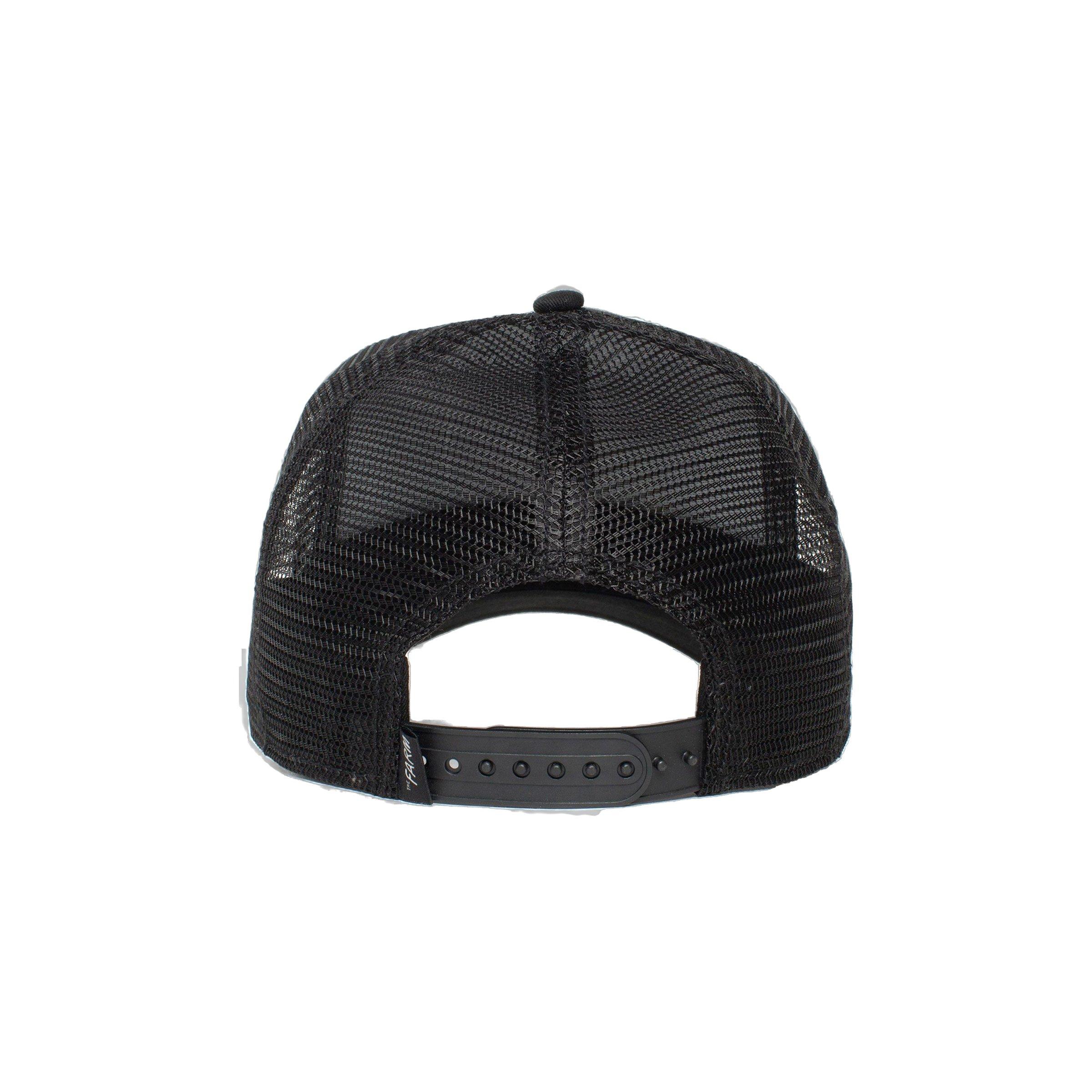 Goorin Bros. The Panther Trucker Snapback Hat-Black - BLACK Thumbnail View 2
