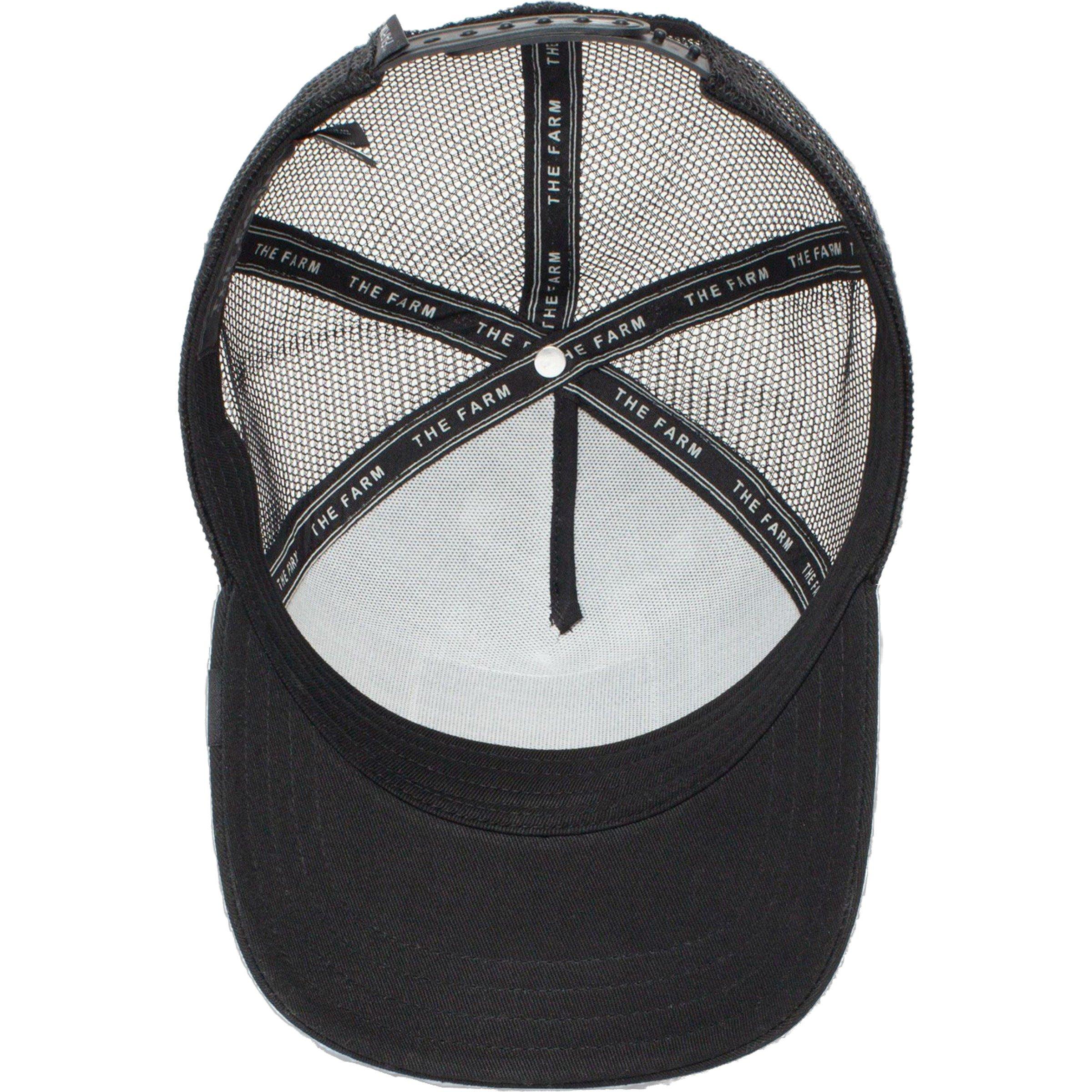 Goorin Bros. The Panther Trucker Snapback Hat-Black - BLACK Thumbnail View 3