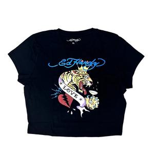 Ed Hardy Women's Tiger Love Baby Tee