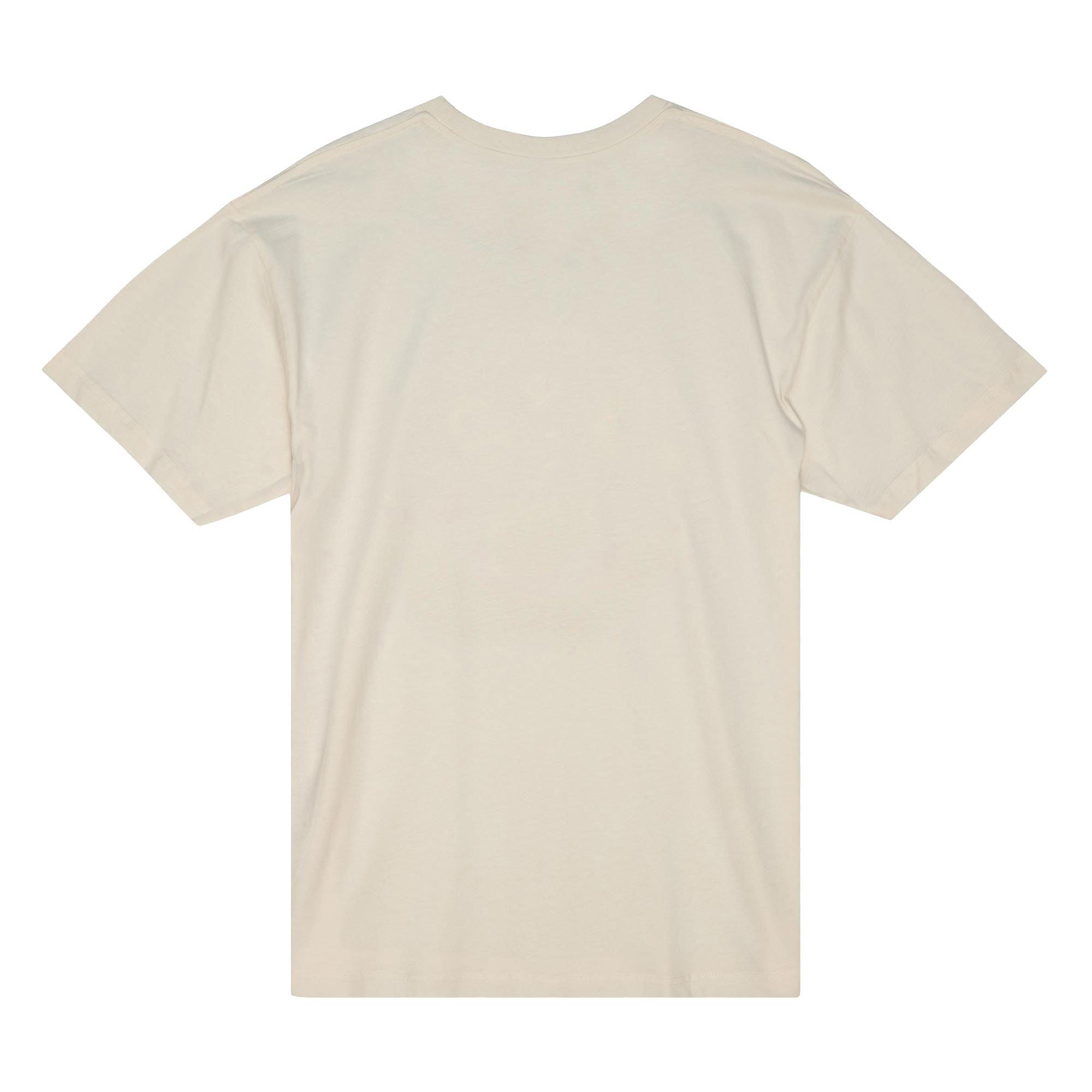Mitchell & Ness Ohio State Buckeyes Overspray Tee - Cream - CREAM Thumbnail View 2