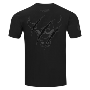 Pro Standard Youth Chicago Bulls Retro 3 "Black Cat" Short Sleeve Tee-Black