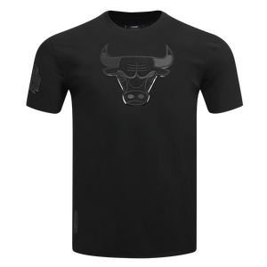 Pro Standard Youth Chicago Bulls Retro 3 "Black Cat" Short Sleeve Tee-Black