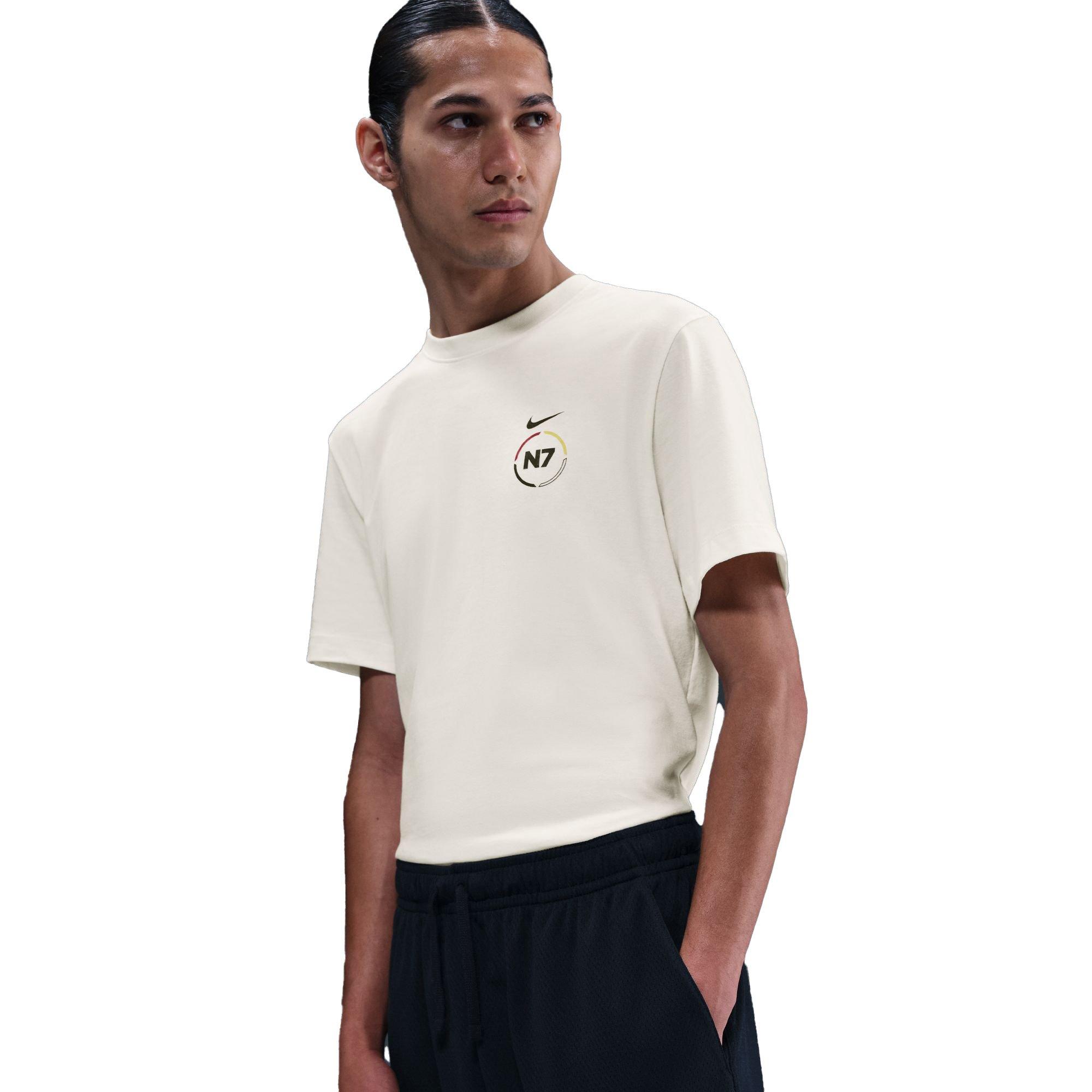 Nike Club N7 Mesh Flow Shorts - BLACK Thumbnail View 2