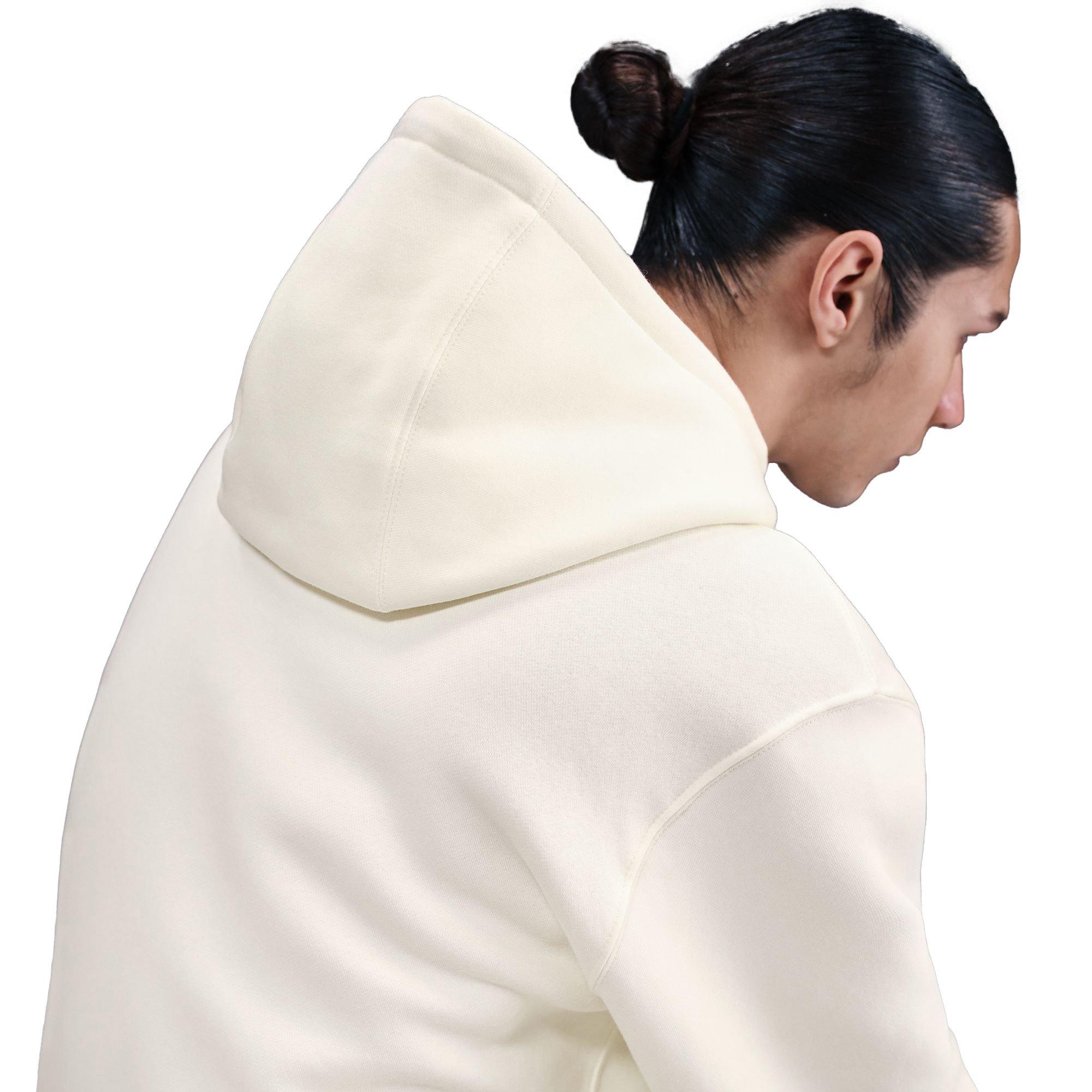 Nike Club N7 Pullover Hoodie - WHITE Thumbnail View 3