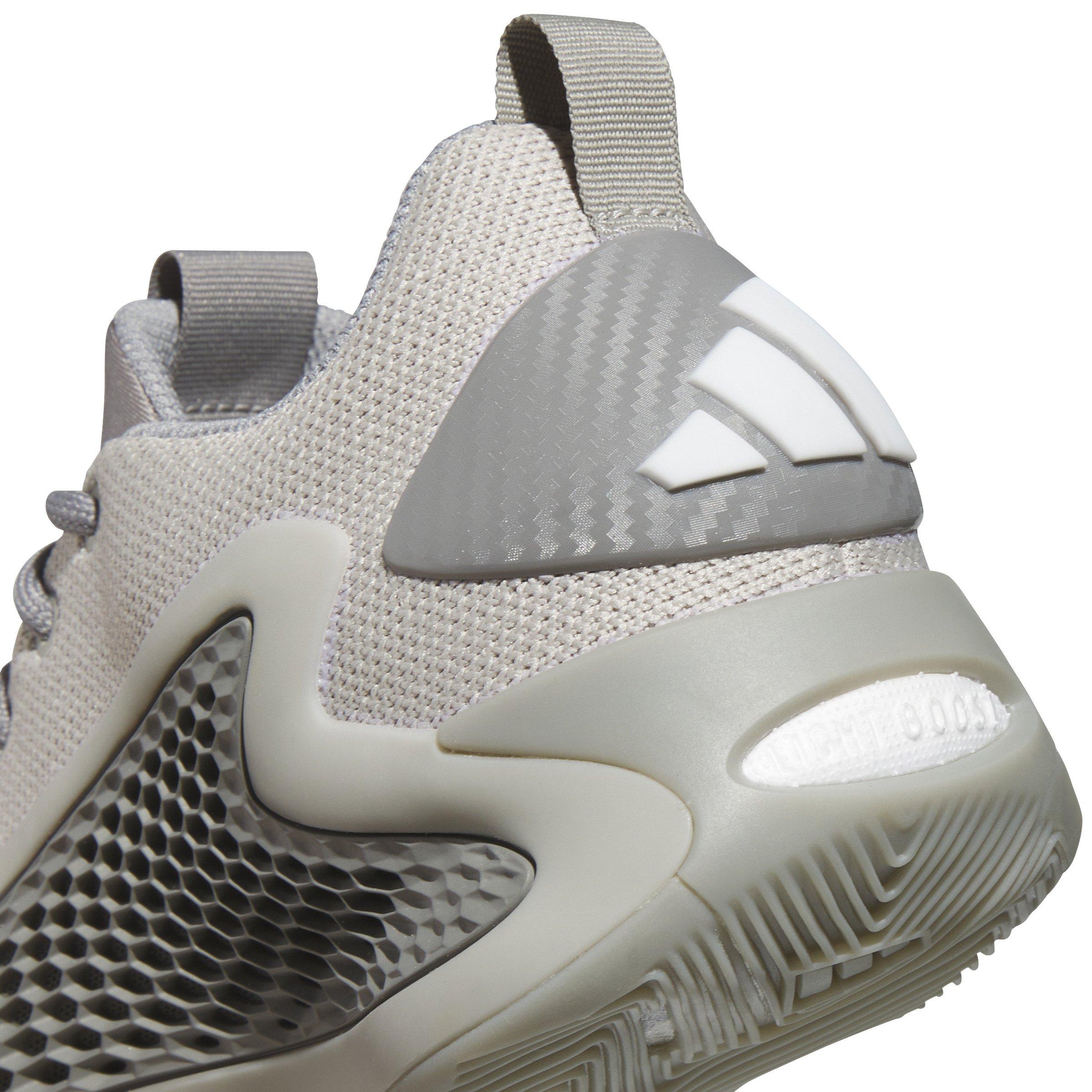 adidas Anthony Edwards 1 "Metal Grey" Grade School Kids' Basketball Shoe