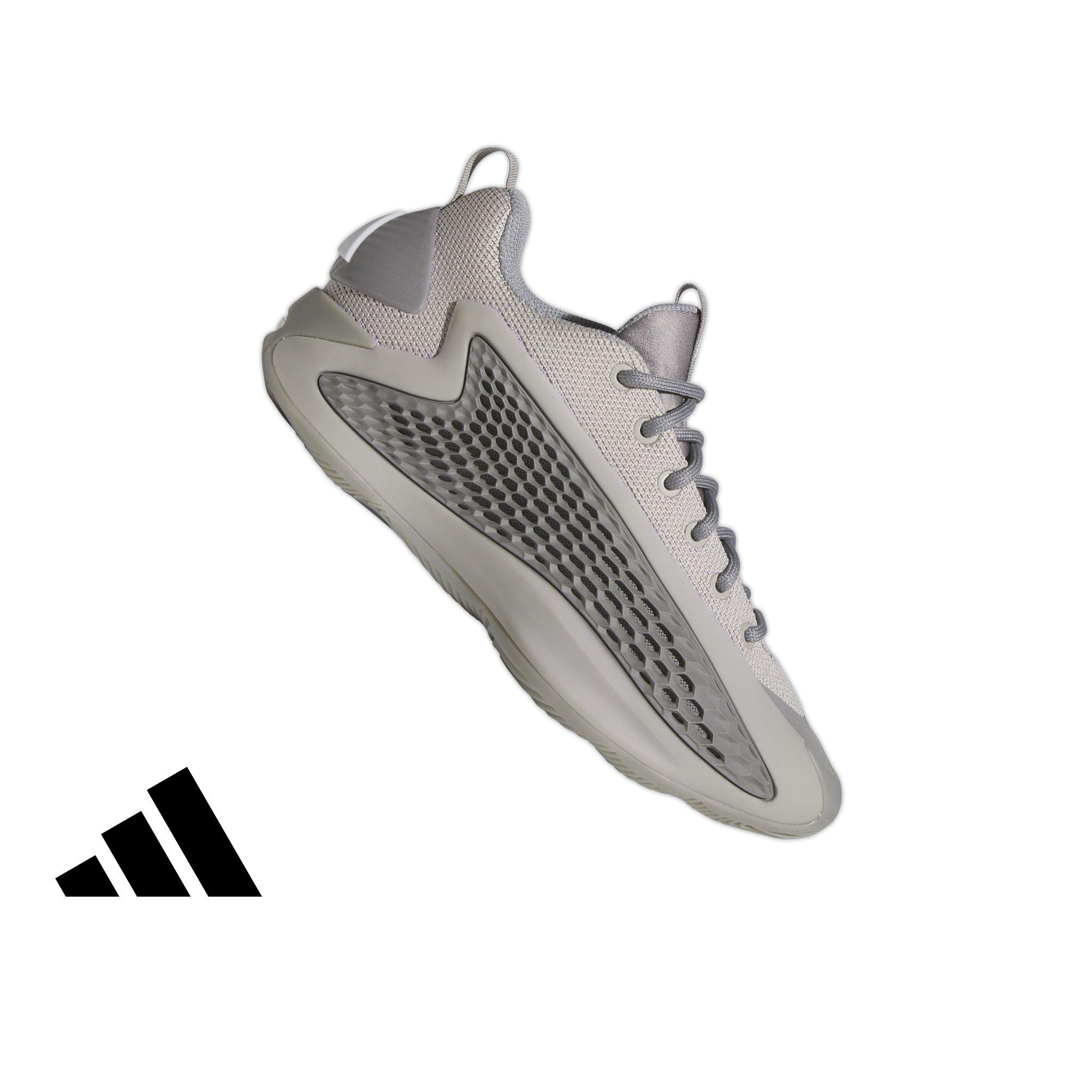 adidas Anthony Edwards 1 "Metal Grey" Grade School Kids' Basketball Shoe