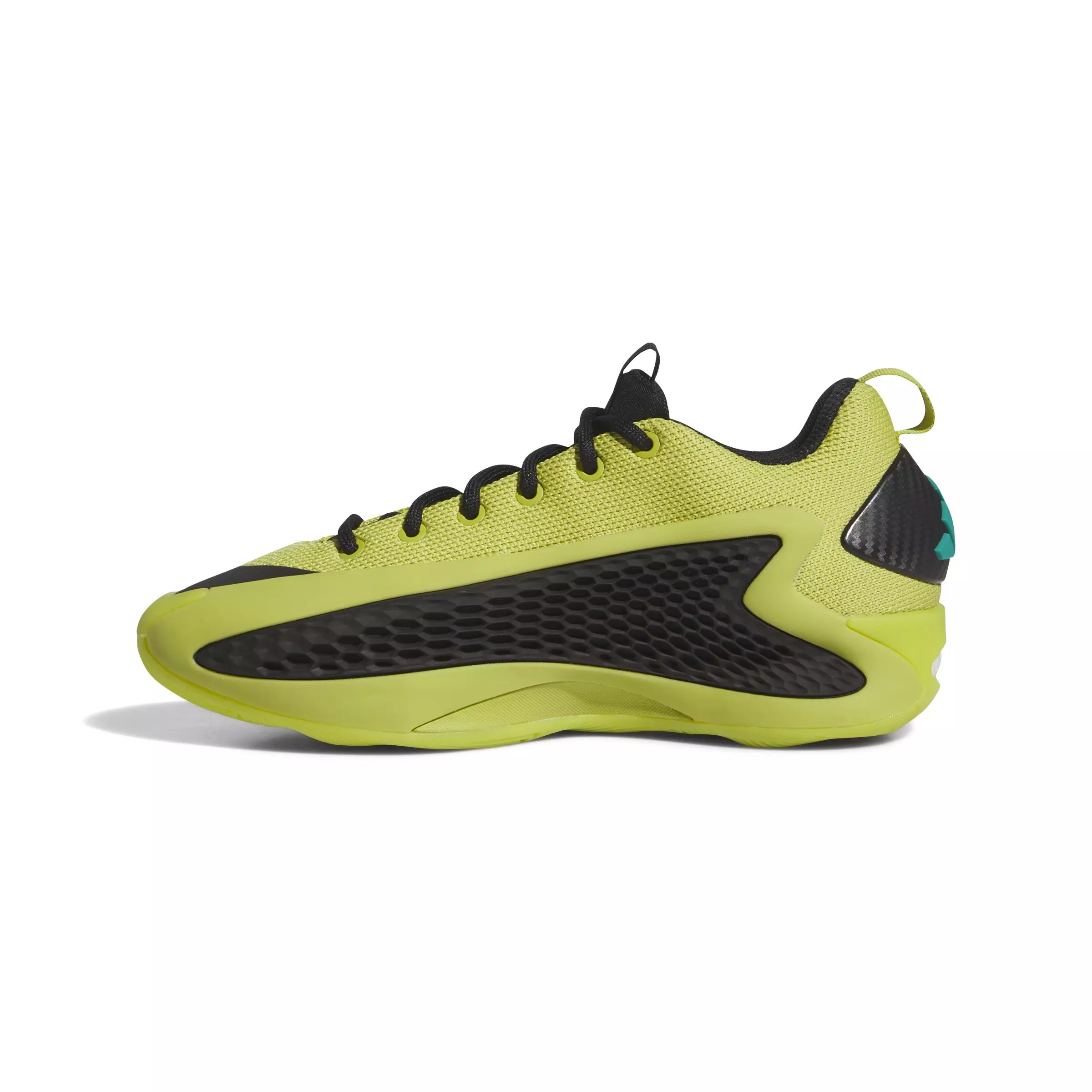 adidas ​Anthony Edwards 1​ "Preloved Lime" Grade School Kids' Basketball Shoe - BLACK/LIME