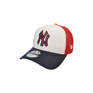 New Era New York Yankees 9FORTY Pinwheel Snapback Hat-Red/Navy/Sail