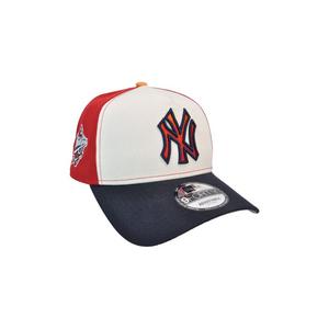 New Era New York Yankees 9FORTY Pinwheel Snapback Hat-Red/Navy/Sail