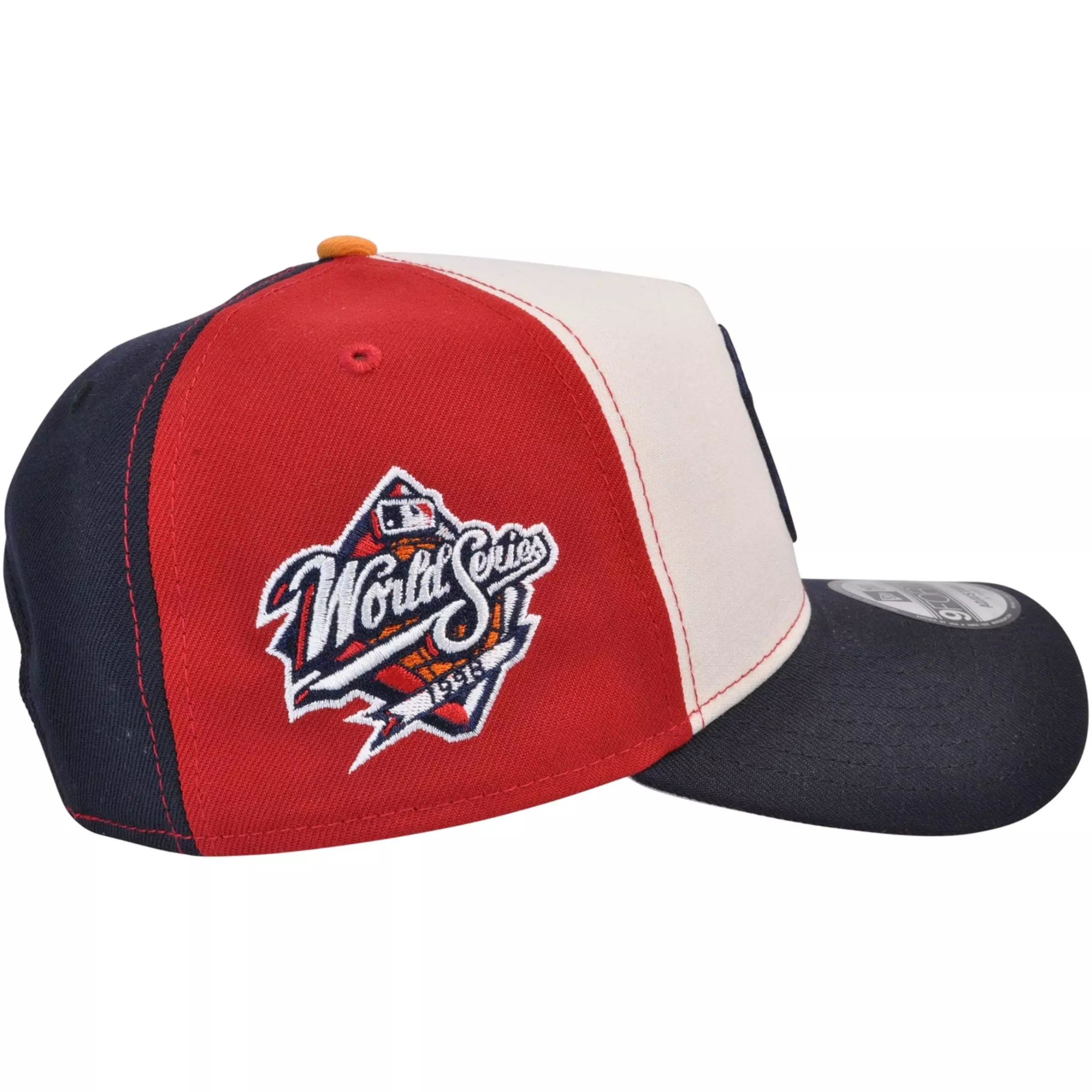 New Era New York Yankees 9FORTY Pinwheel Snapback Hat-Red/Navy/Sail - NAVY/RED