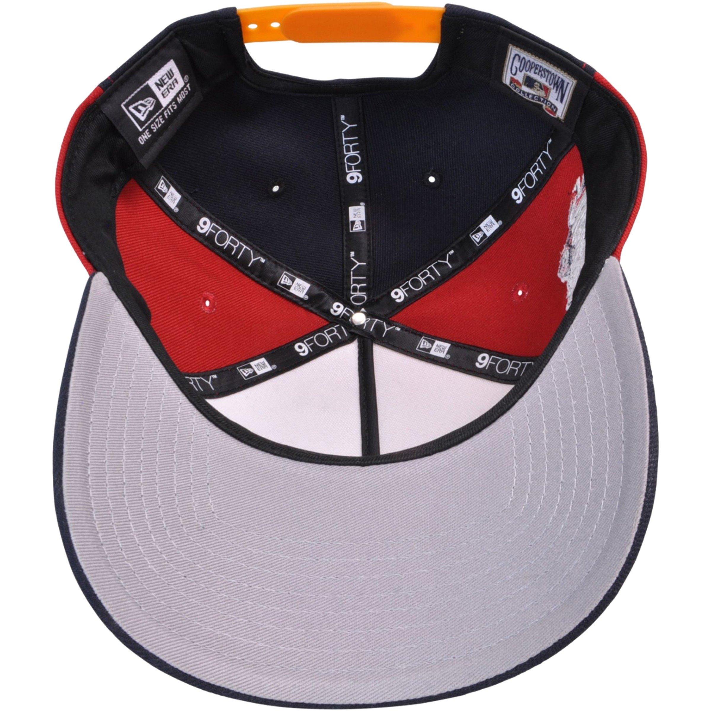 New Era New York Yankees 9FORTY Pinwheel Snapback Hat-Red/Navy/Sail