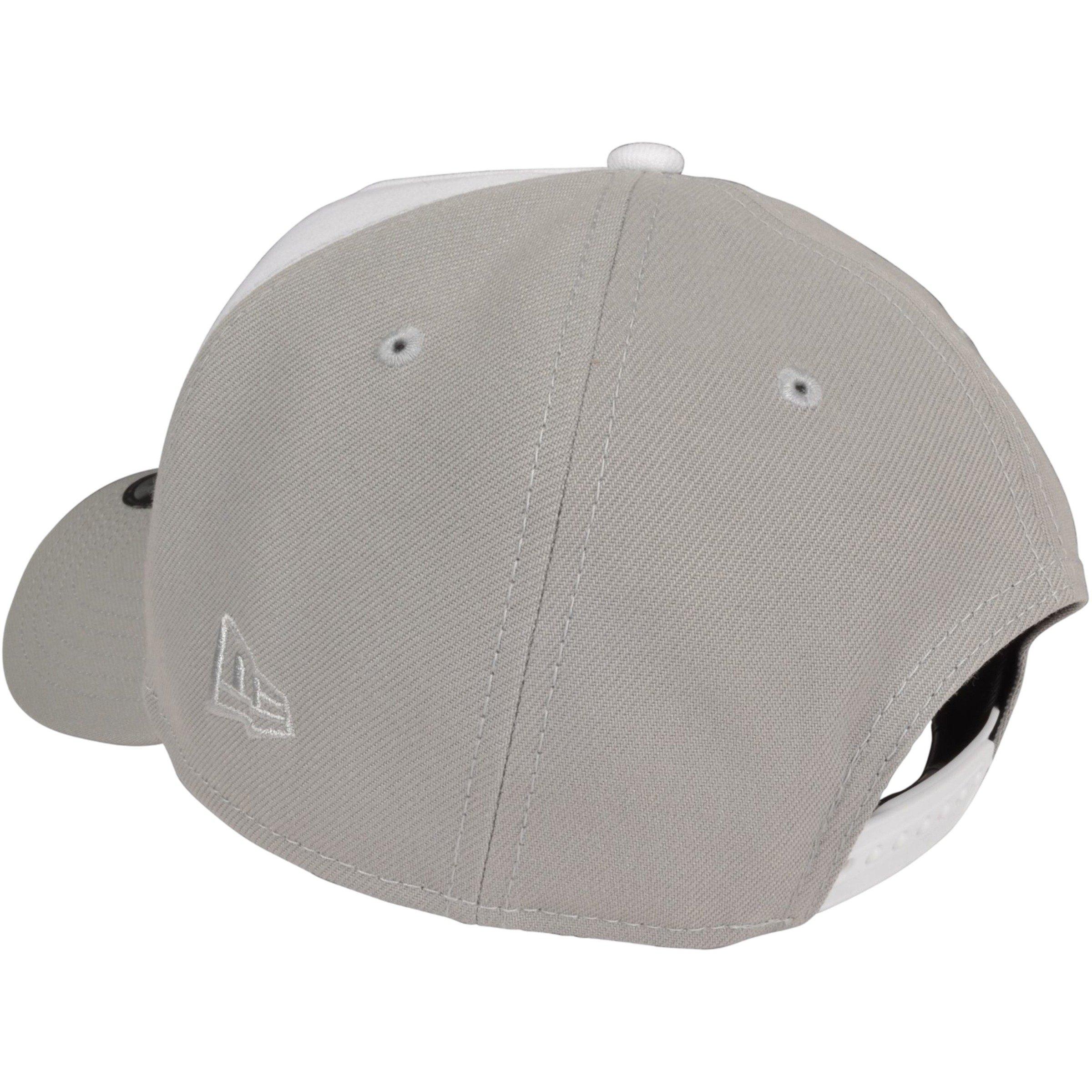 New Era New York Yankees 9FORTY Script Snapback Hat-White/Grey