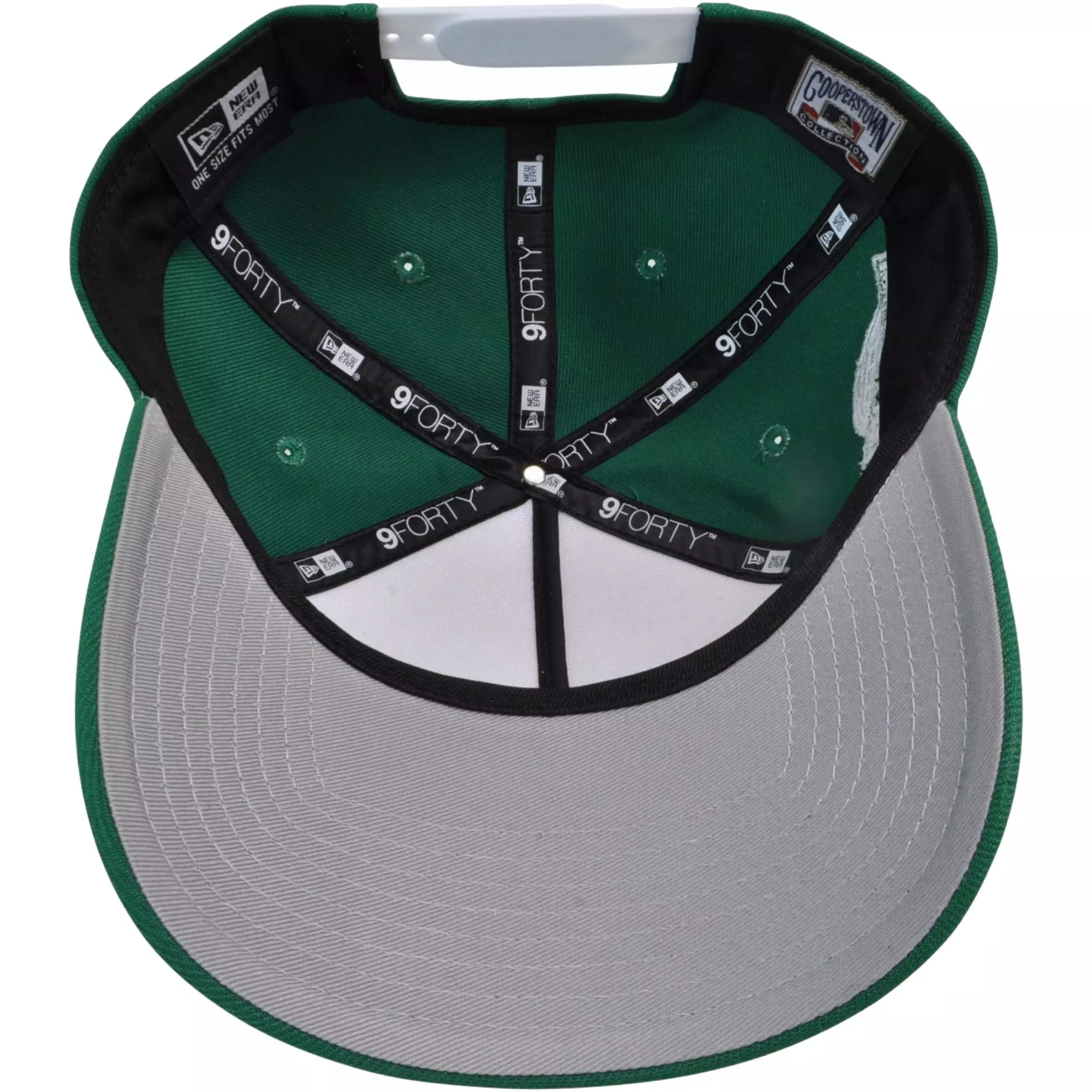 New Era Chicago White Sox 9FORTY Script Snapback Hat  - White/Green - WHITE/GREEN