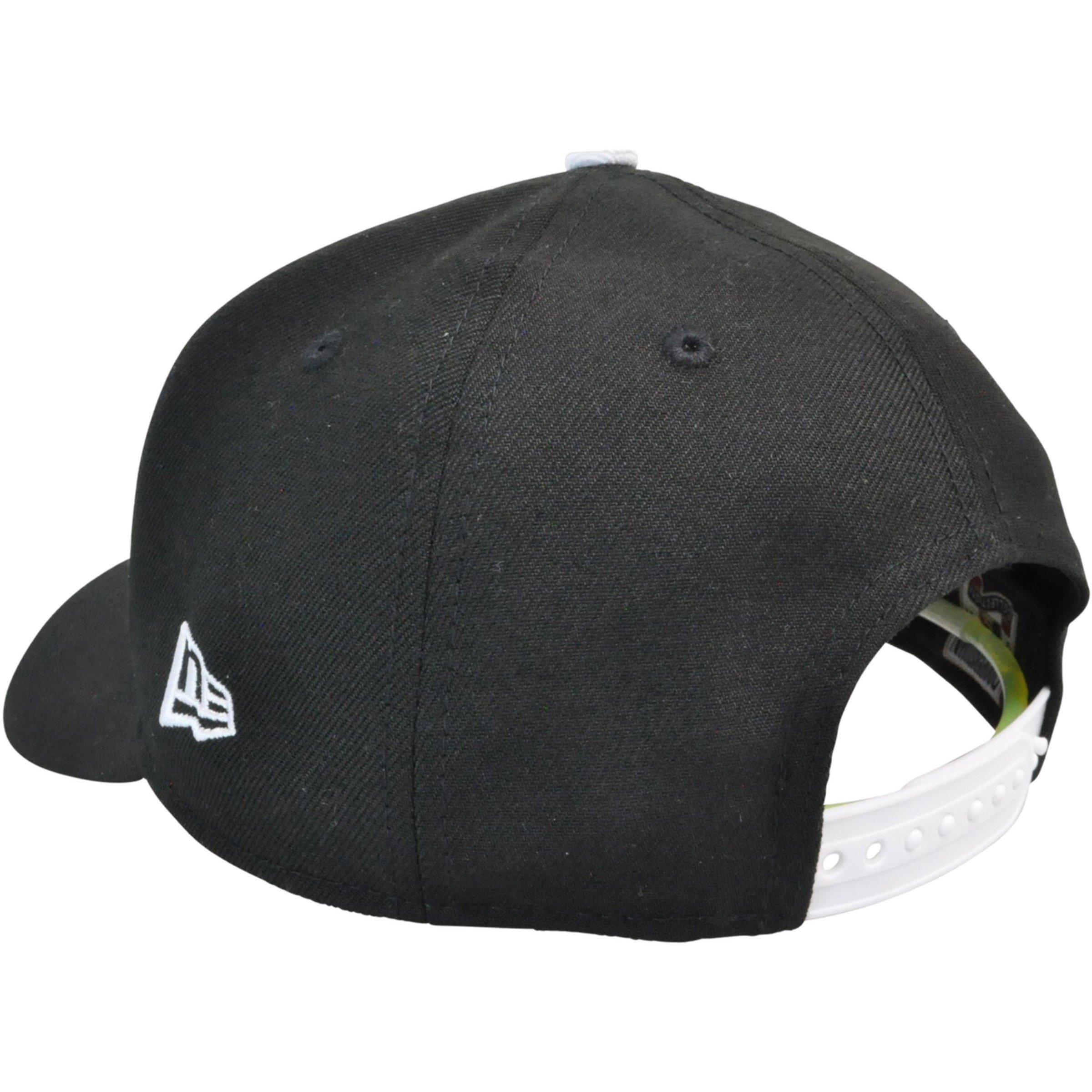 New Era Chicago White Sox 9FORTY Script Snapback Hat - White/Black - WHITE/BLACK Thumbnail View 4