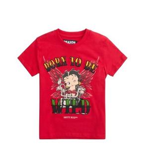 Reason Women's Born To Be Wild Betty Boop Tee