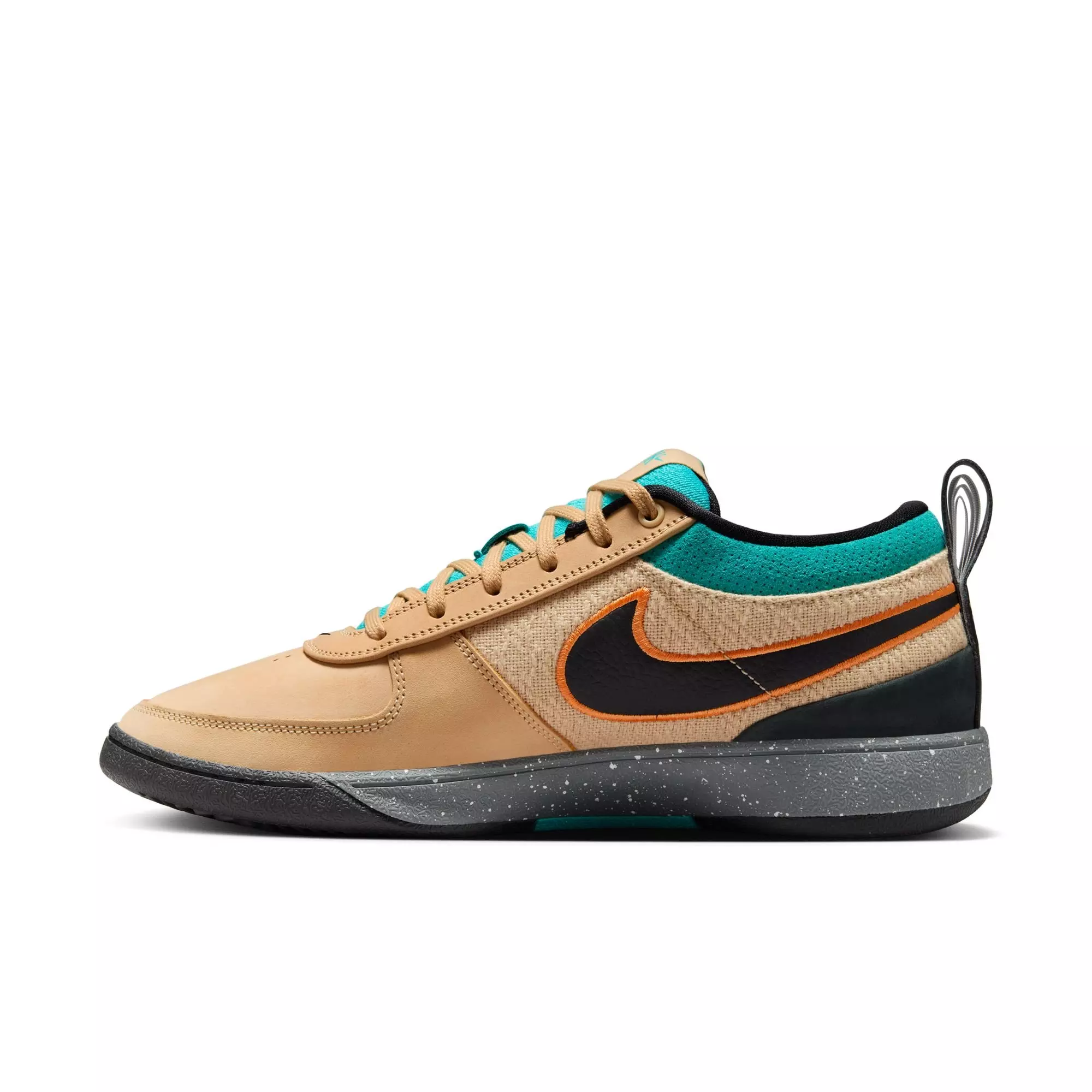 Nike Book 1 "Mowabb" Men's Basketball Shoe - SESAME/BLACK/BRIGHT MANDARIN