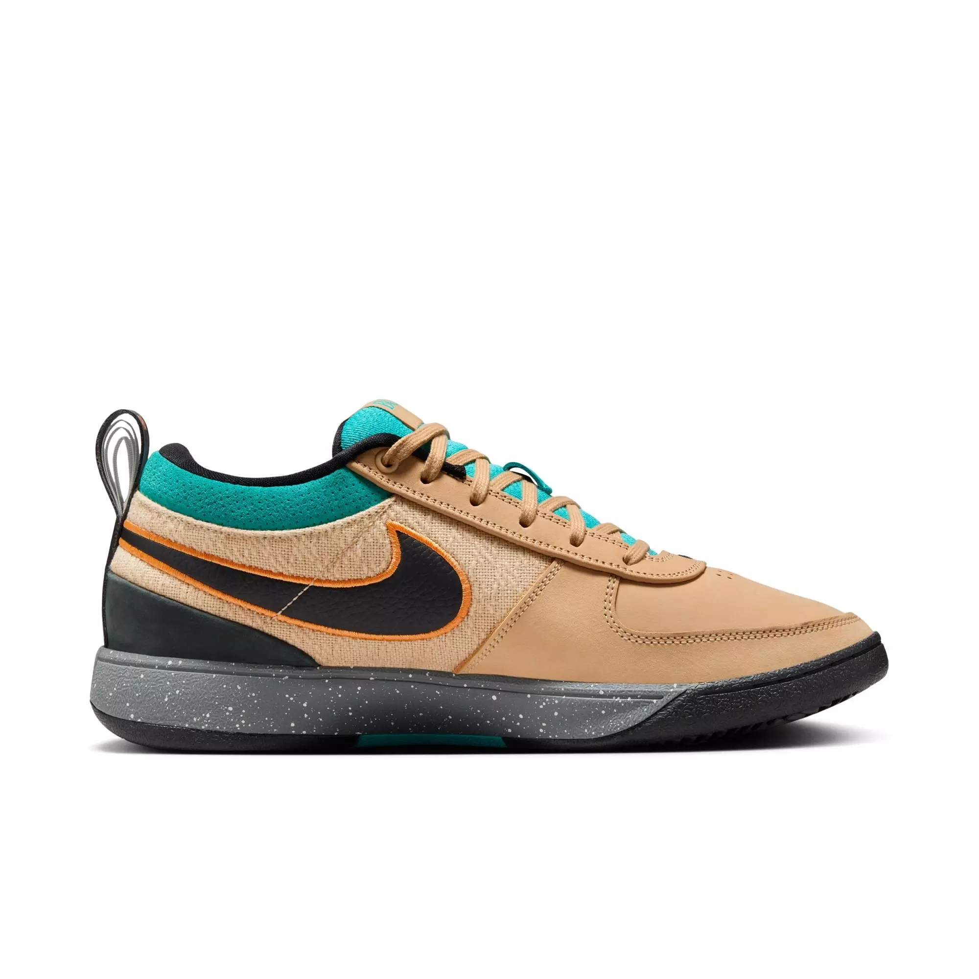 Nike Book 1 "Mowabb" Men's Basketball Shoe - SESAME/BLACK/BRIGHT MANDARIN
