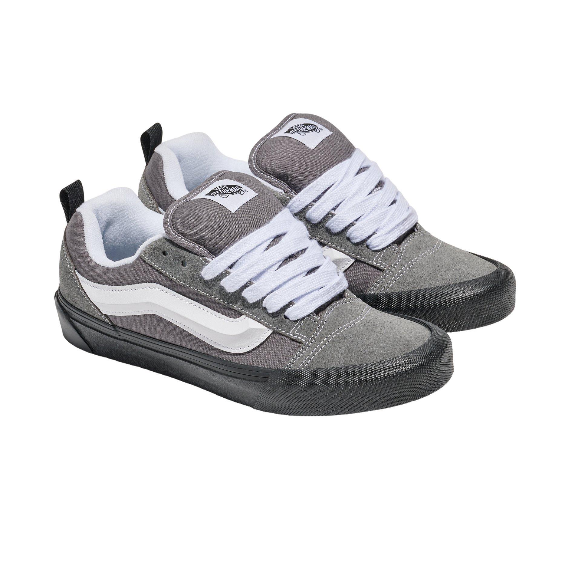 Vans Knu Skool "Grey" Unisex Shoe - GREY Thumbnail View 2