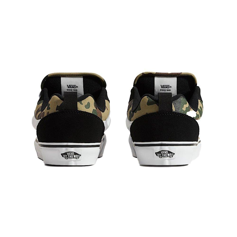 Vans Knu Skool Camo "Black/Green" Unisex Shoe - CAMO/BLACK Thumbnail View 4