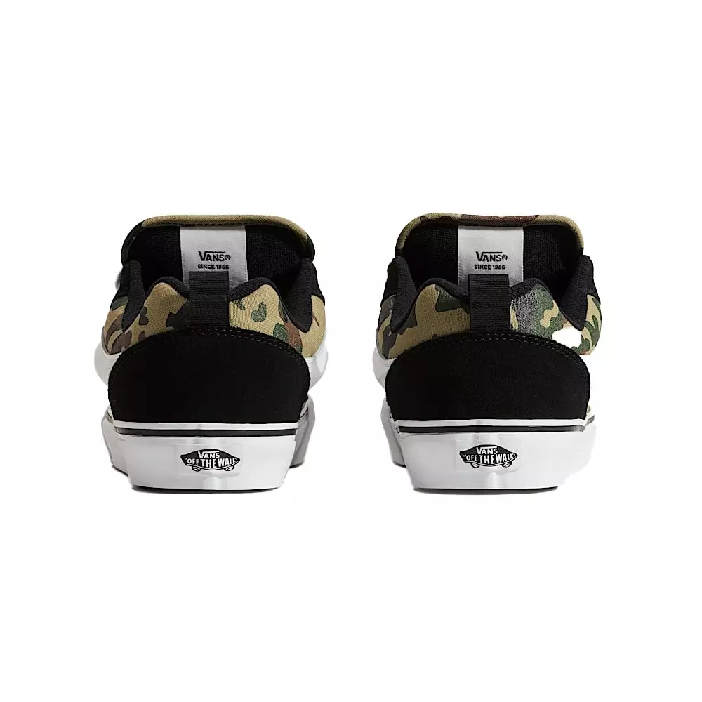 Vans Knu Skool Camo "Black/Green" Unisex Shoe - CAMO/BLACK