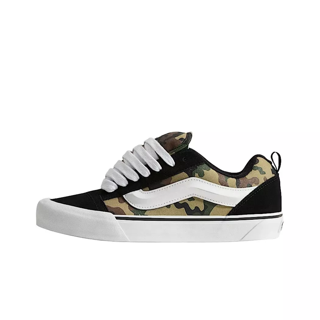 Vans Knu Skool Camo "Black/Green" Unisex Shoe - CAMO/BLACK