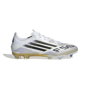 adidas F50 LEAGUE Firm Ground "White/Black/Gold" Soccer Cleat