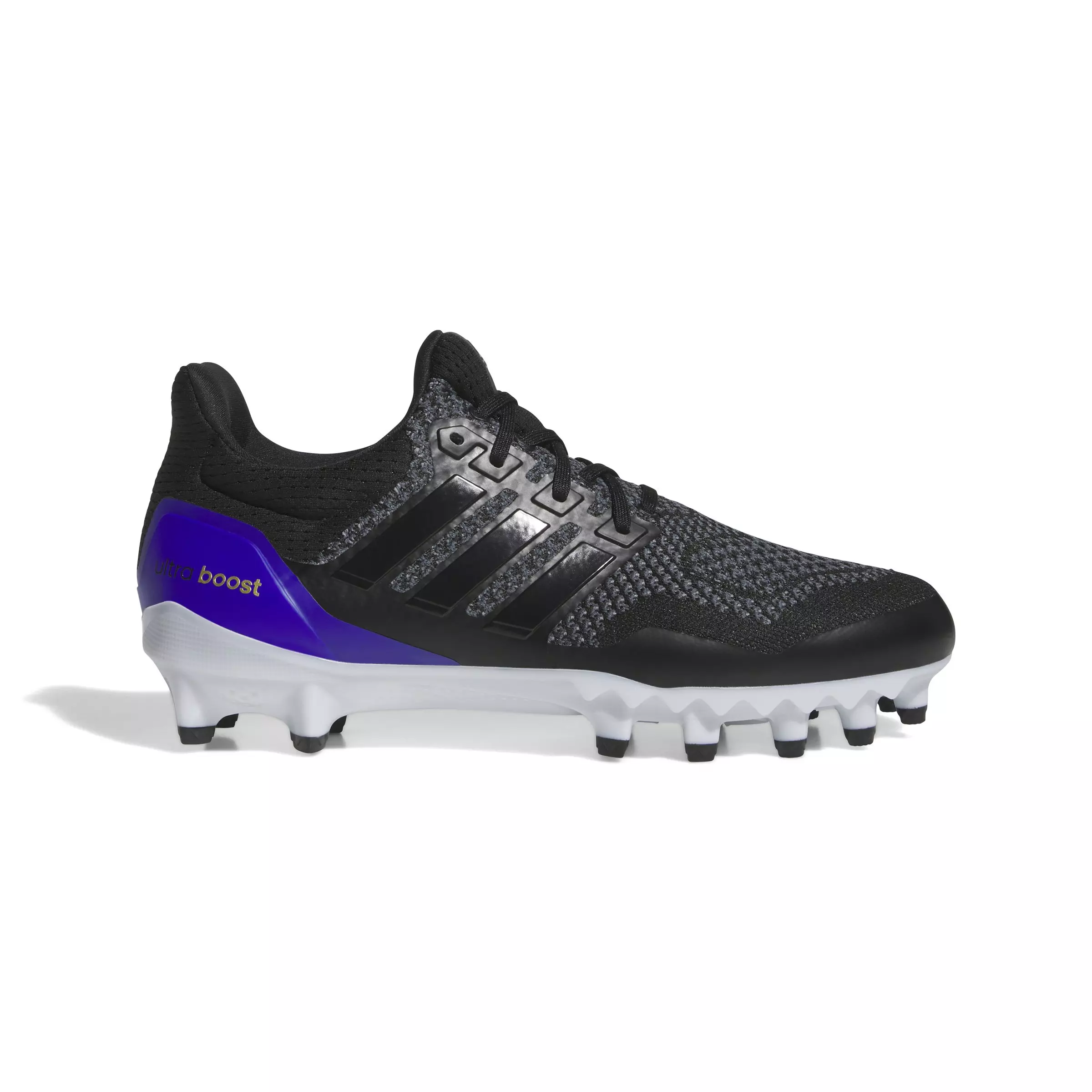 adidas Ultraboost "Black/Blue" Men's Football Cleat - BLACK/BLUE